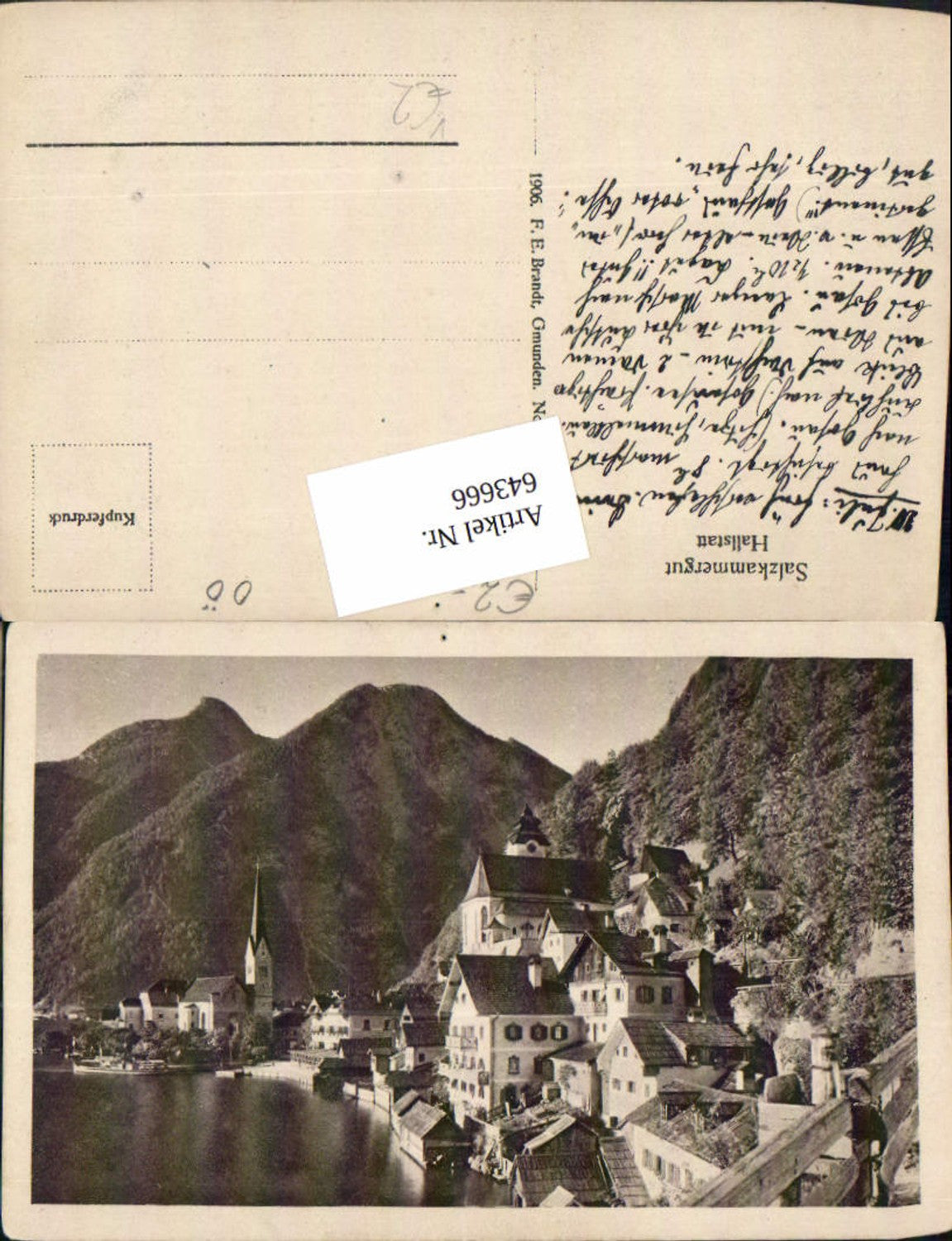 643666,Hallstatt am Hallstättersee pub Brandt 032