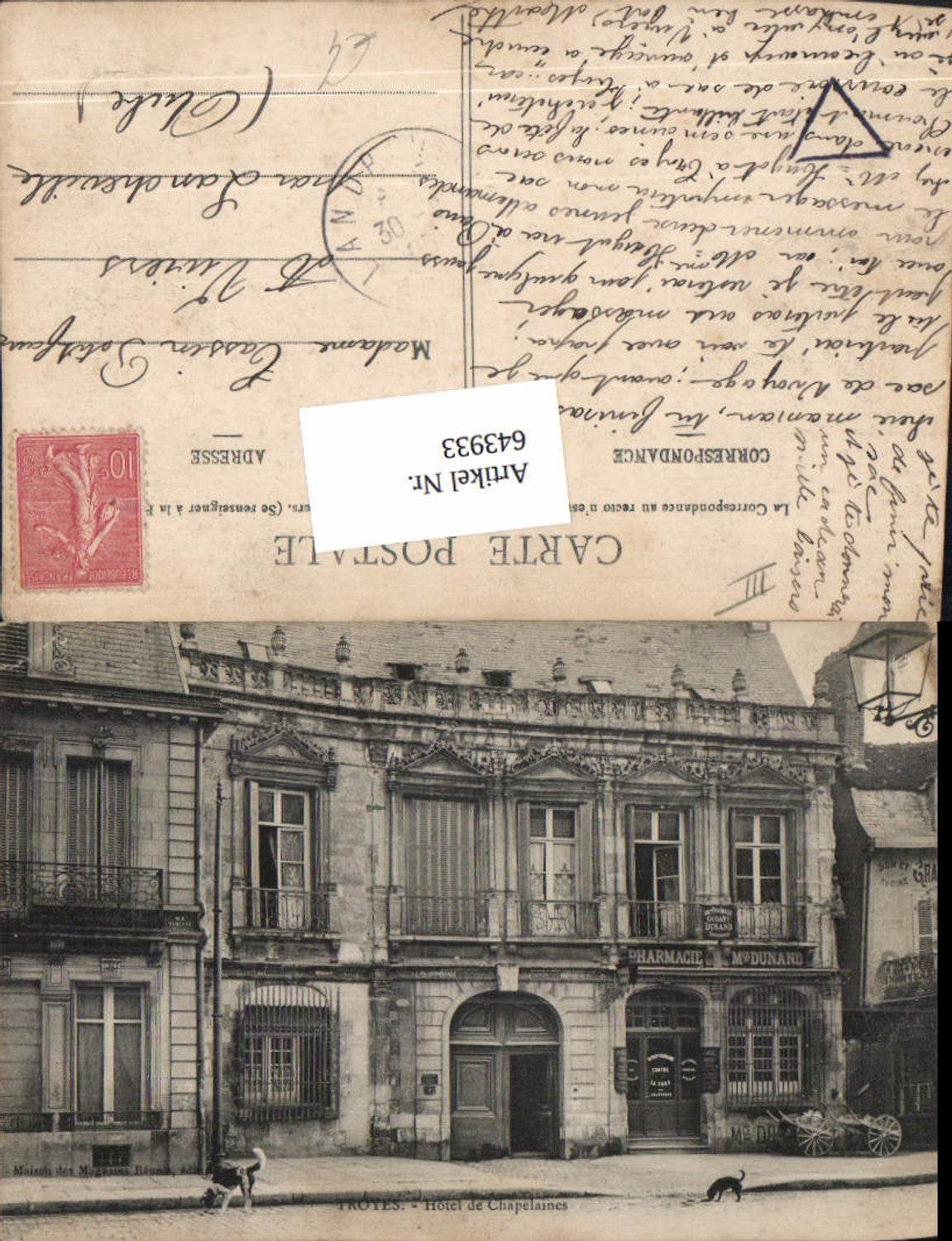 643933,Troyes Aube Hotel de Chapelaines