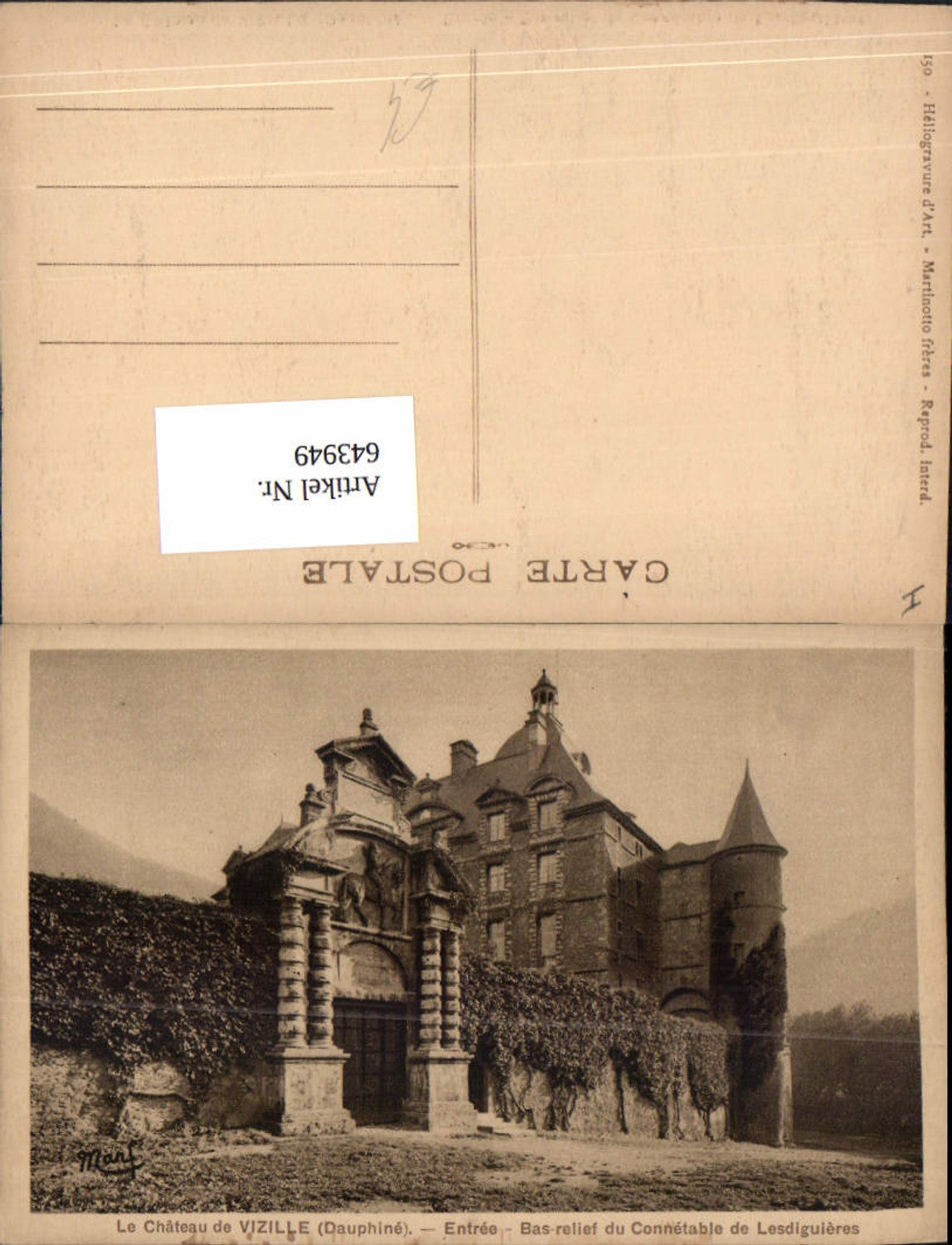 643949,Chateau Vizille Isere Dauphine