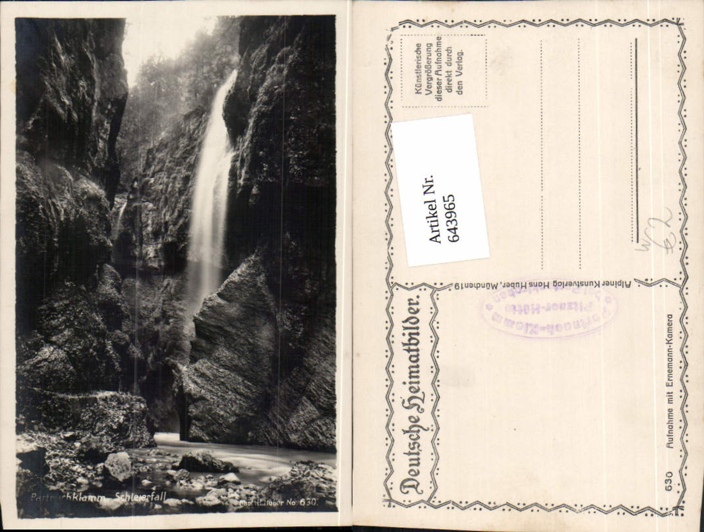 643965,Partnachklamm Schleierfall Wasserfall Garmisch-Partenkirchen