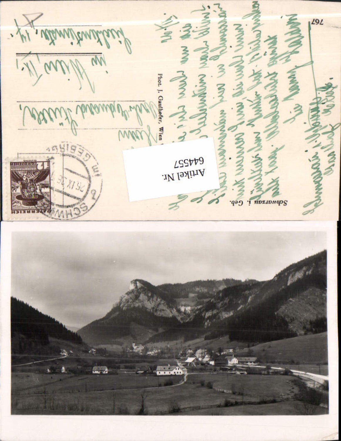 644557,Schwarzau im Gebirge 1936