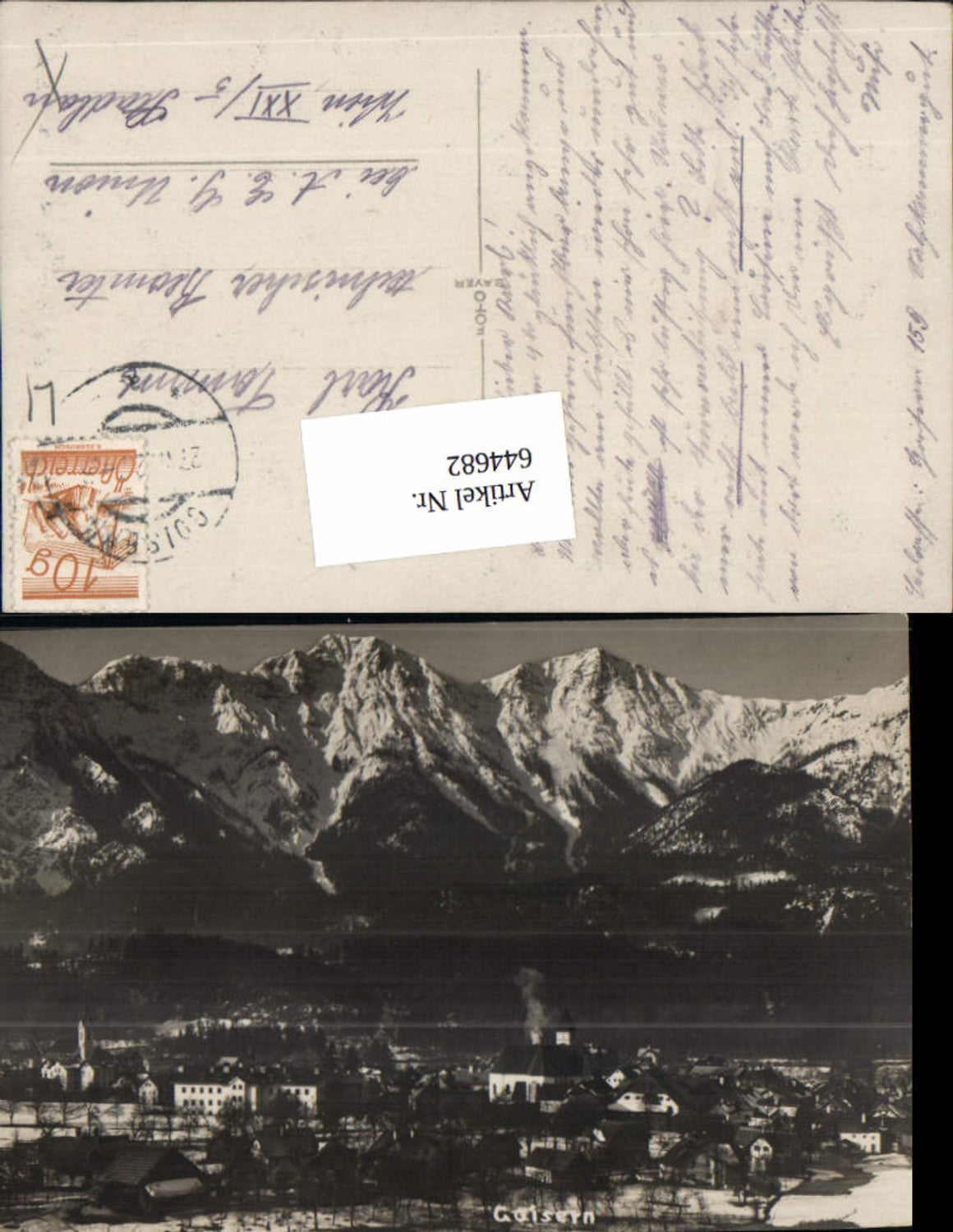 644682,Foto-AK Goisern