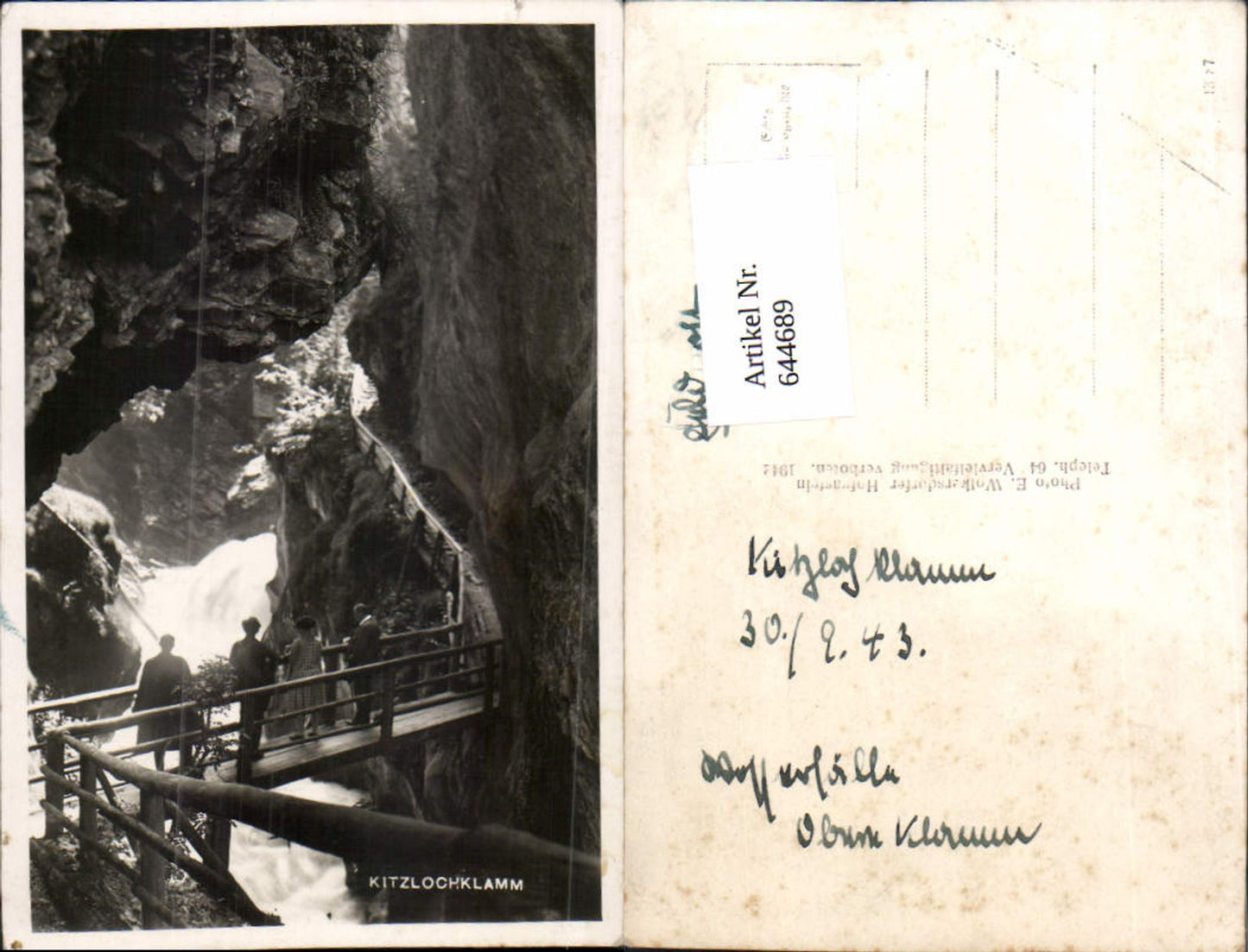 644689,Kitzloch bei Taxenbach Lend Embach