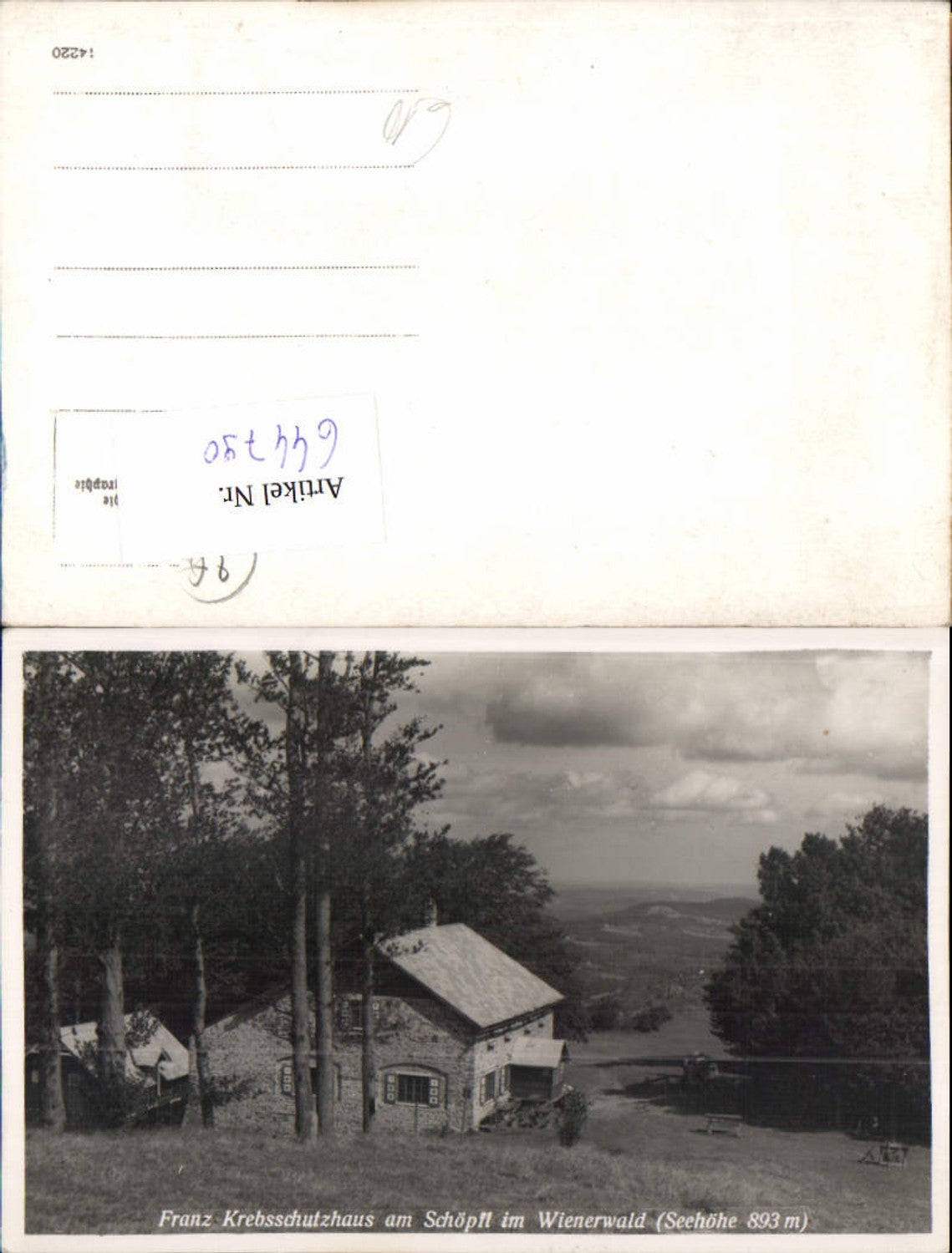 644790,Franz Krebs Schutzhaus St. Corona am Schöpfl Wienerwald