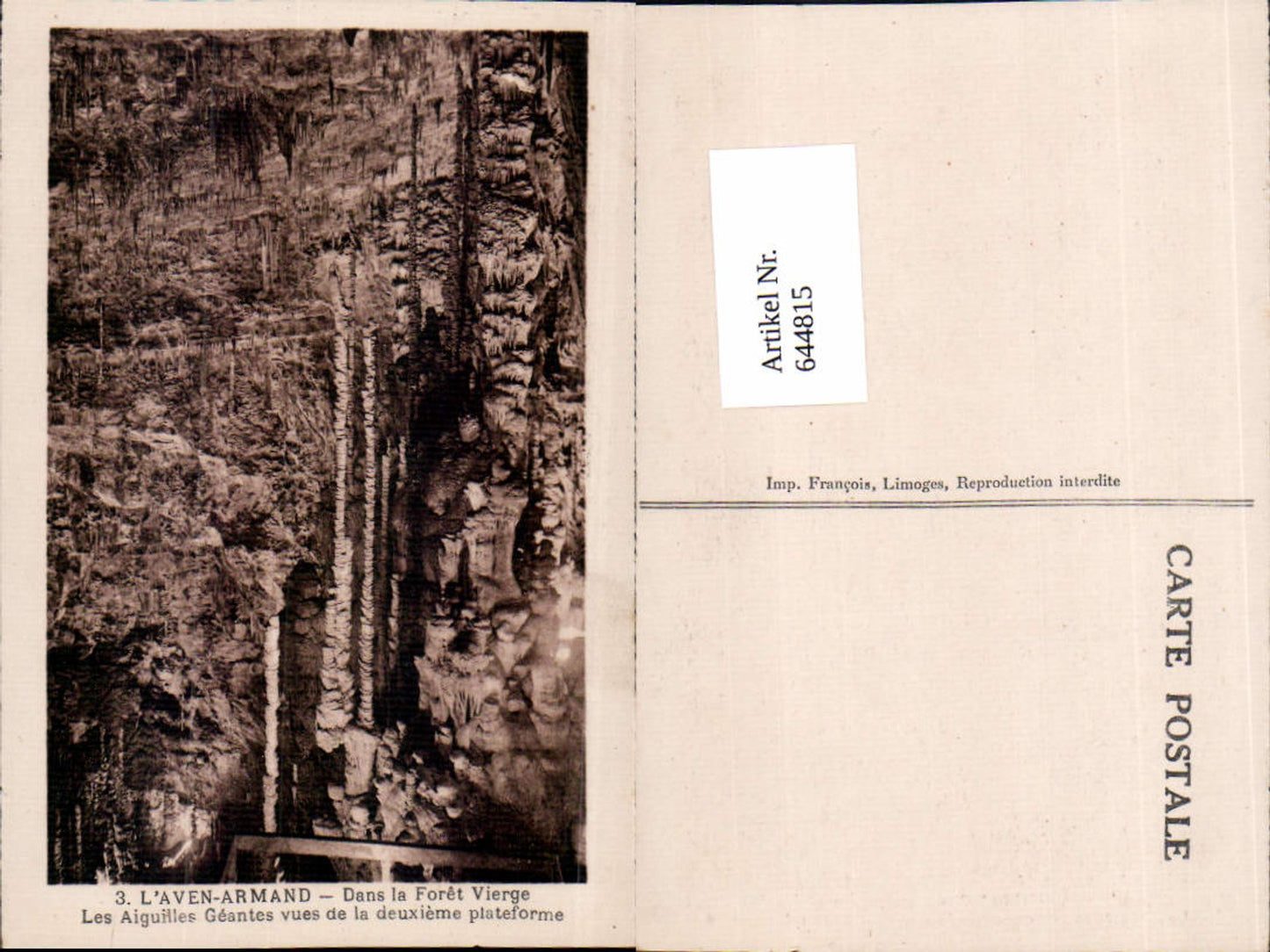 644815,Höhle Grotte Aven Armand Meyrueis
