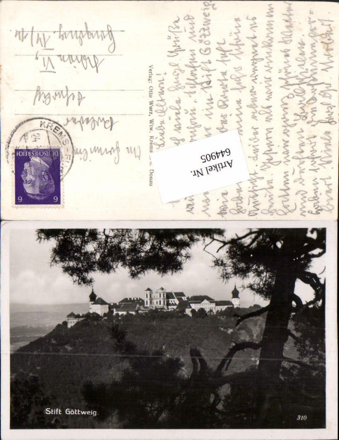 644905,Göttweig bei Furth Stift