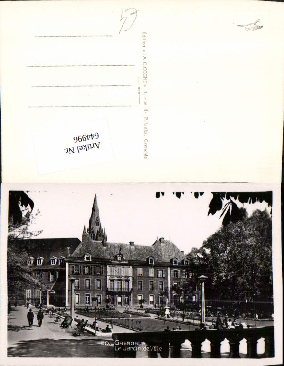 644996,Grenoble Isere Jardin de Ville