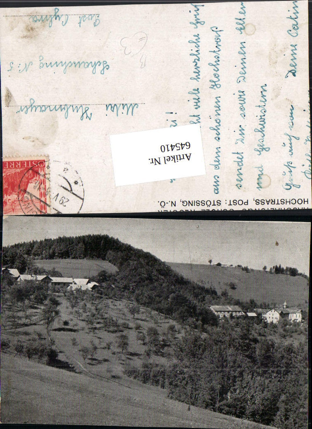 645410,Hochstrass Stössing nach Schauching Pyhra