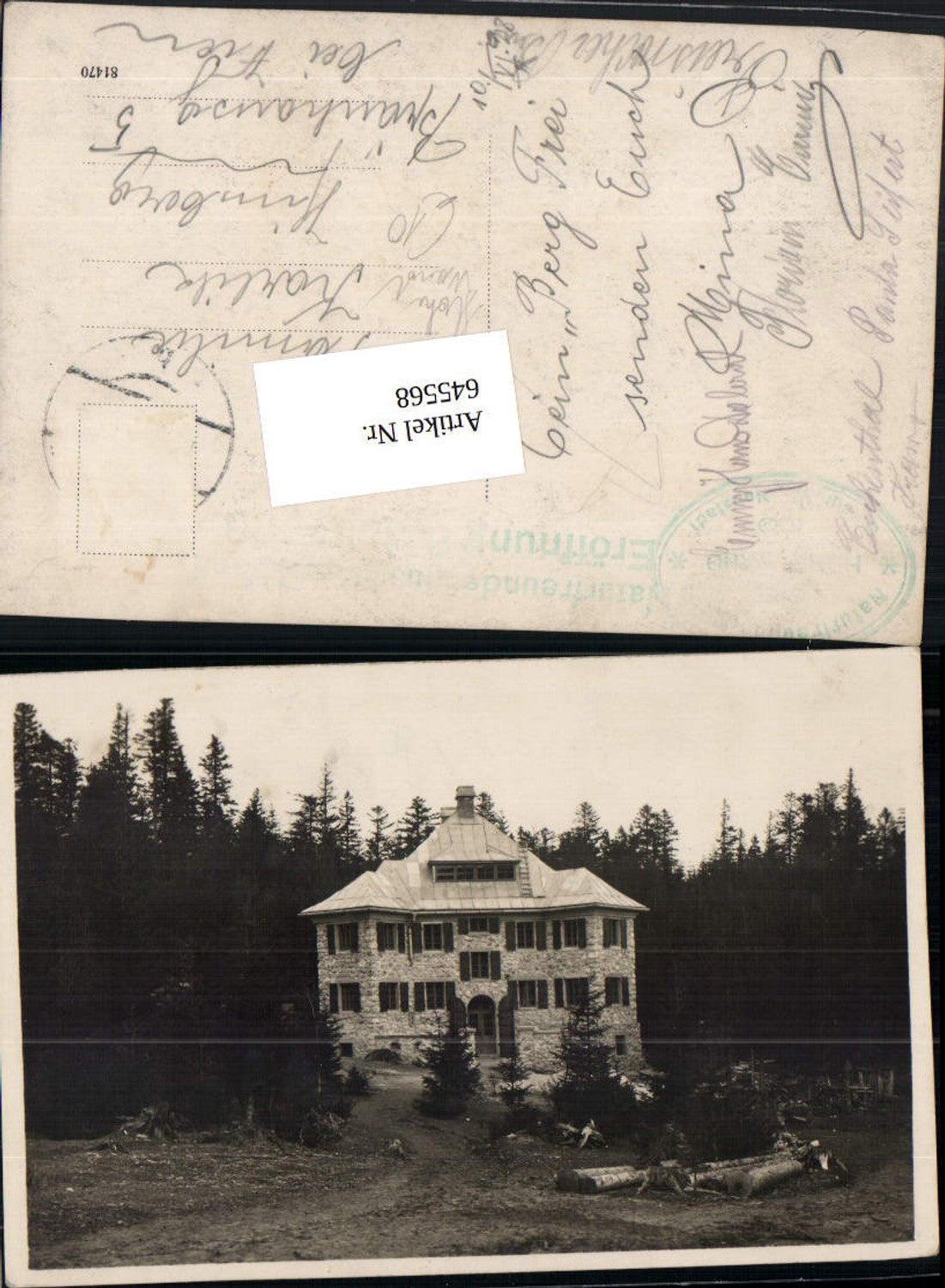 545568, great photo postcard - Naturfreundehaus Hohe Wand Stollhof Winzendorf