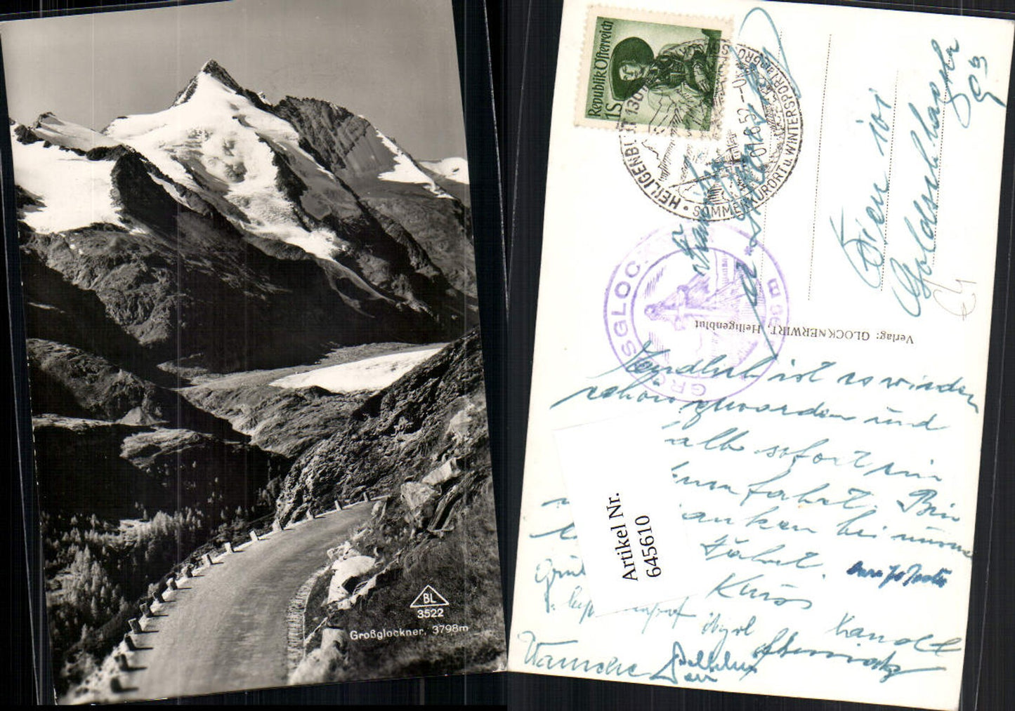 545610,Grossglockner Hochalpenstraße Heiligenblut Straße