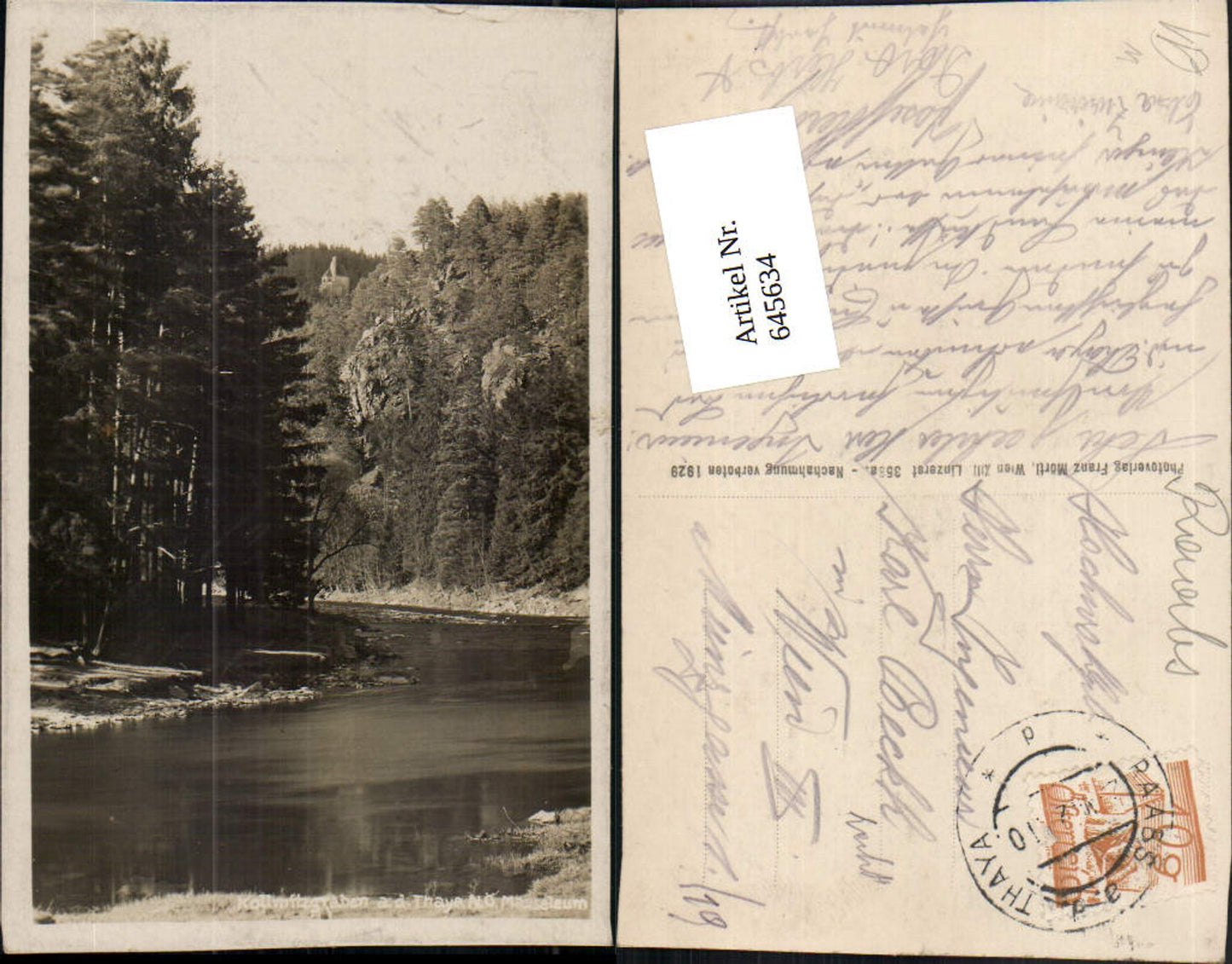 545634,Kollmitzgraben an der Thaya Kollmitz Ludweis Aigen Waidhofen an der Thaya