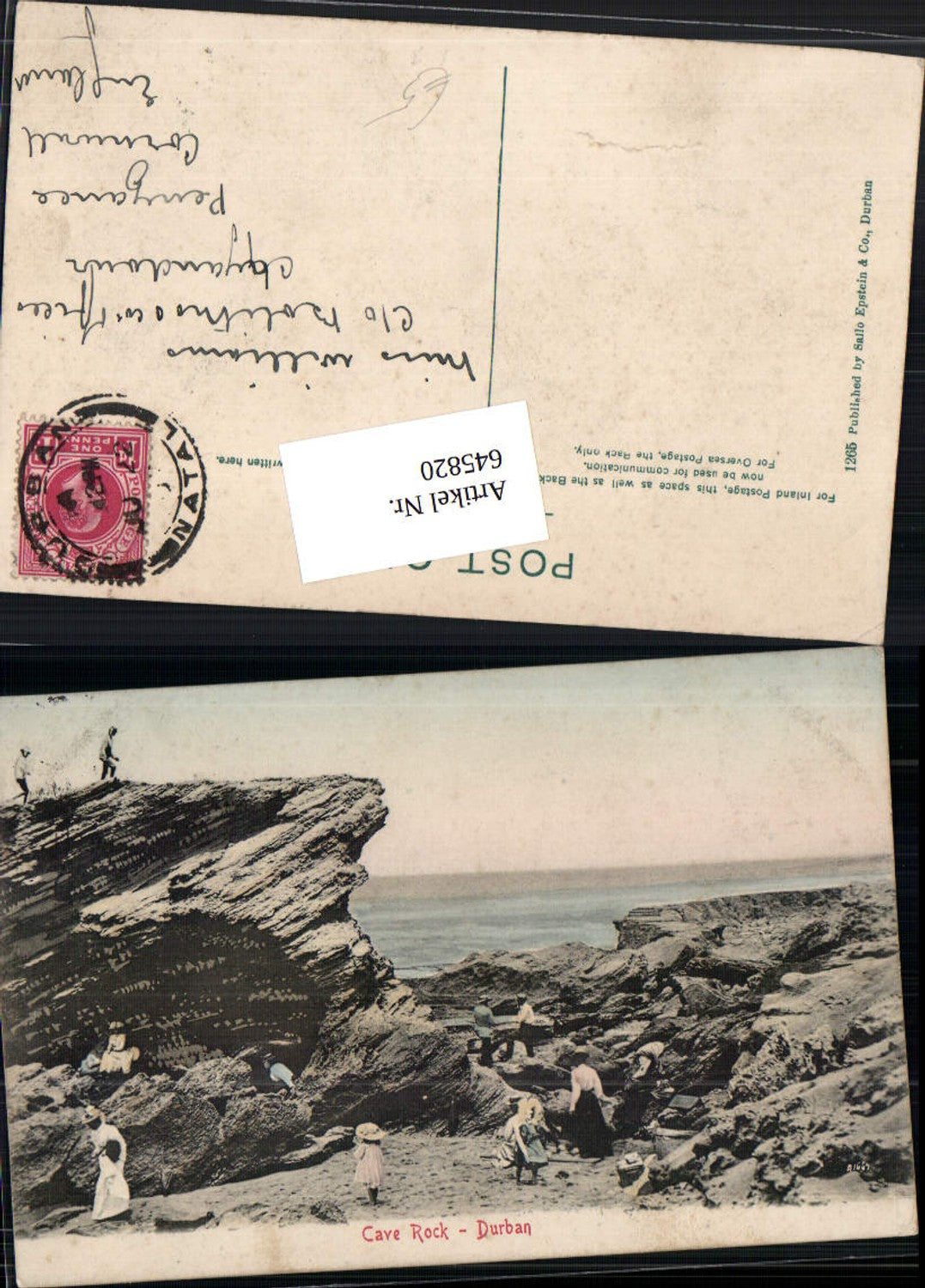 645820,South Africa Südafrika Durban Cave Rock