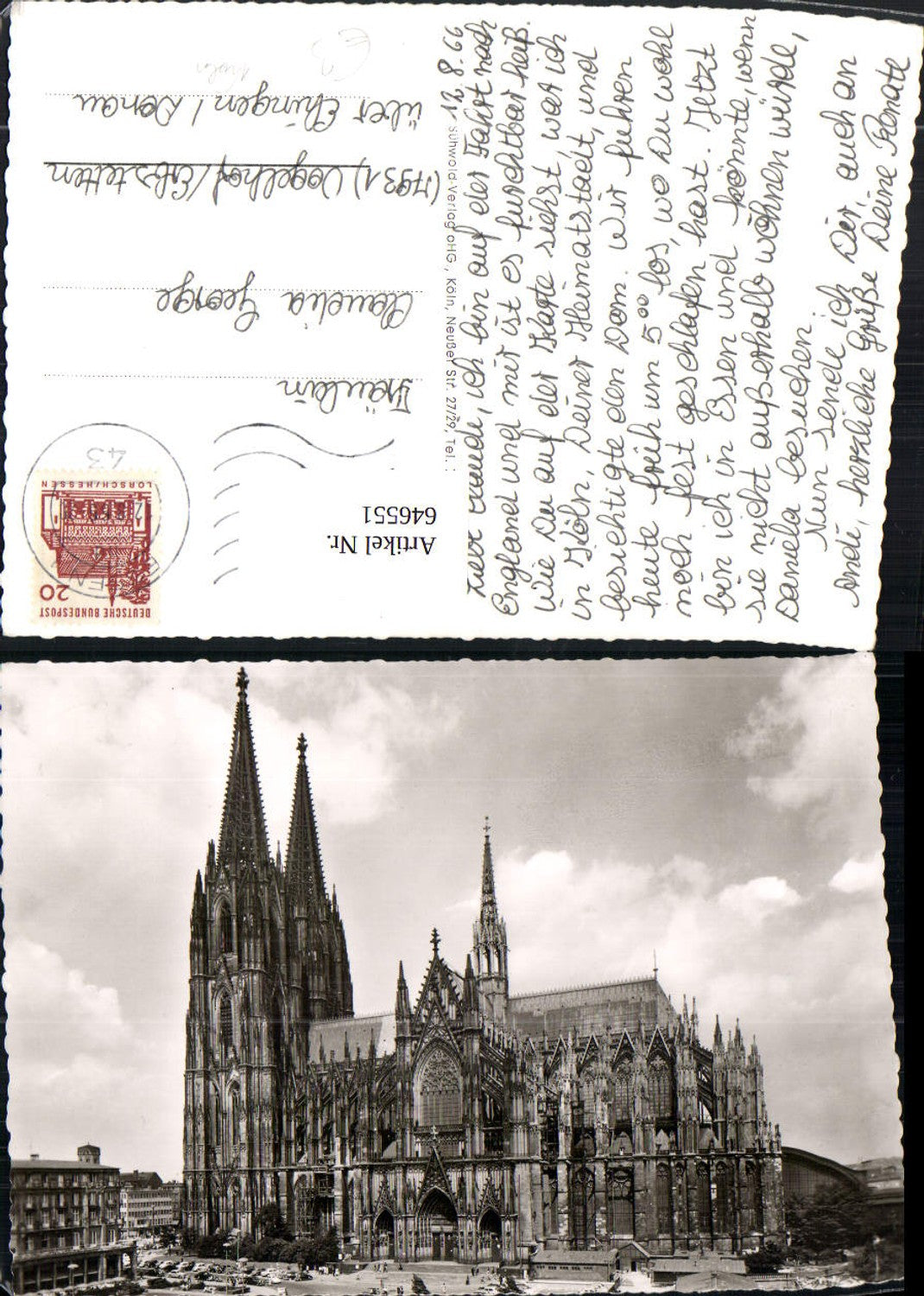 646551,Köln a. Rhein Dom