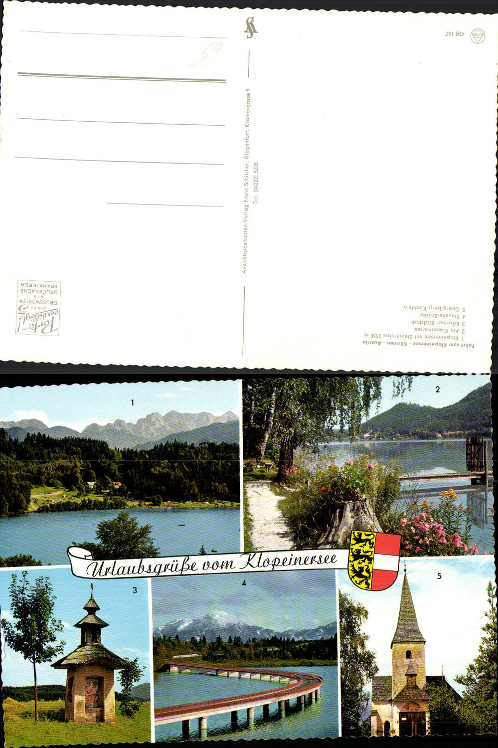 646575,tolle Riesen AK Klopeinersee St. Kanzian Georgiberg Steineralpe