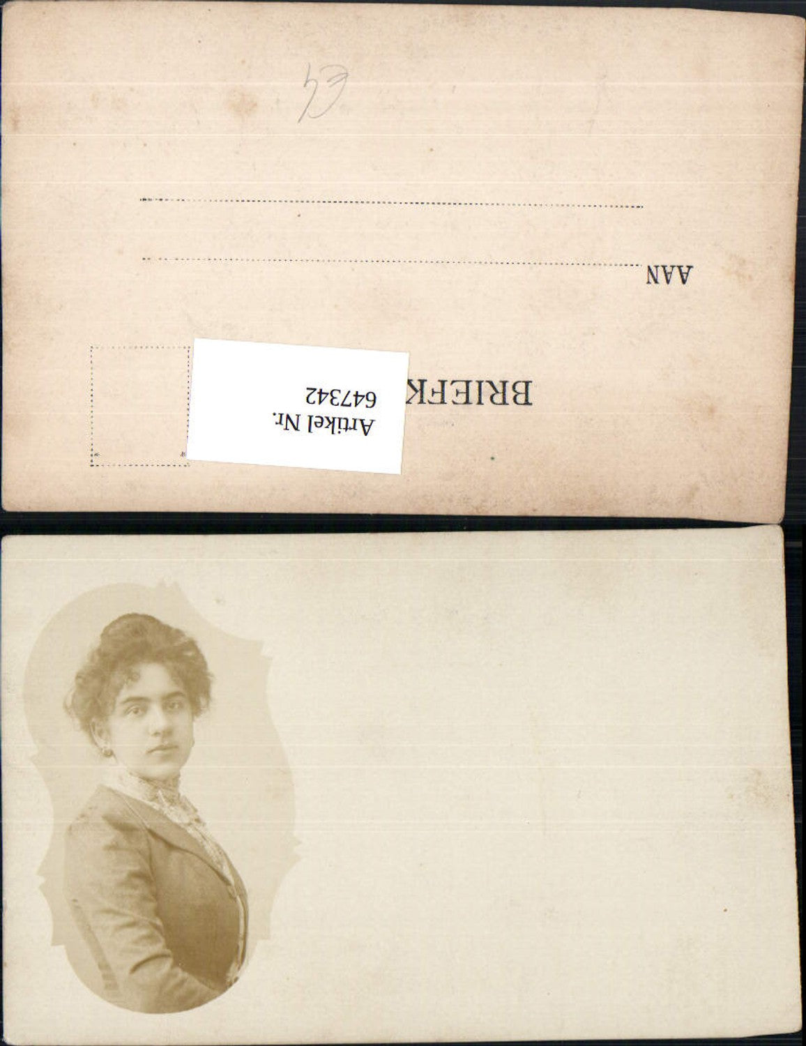 647342,Fotokunst Frau Portrait