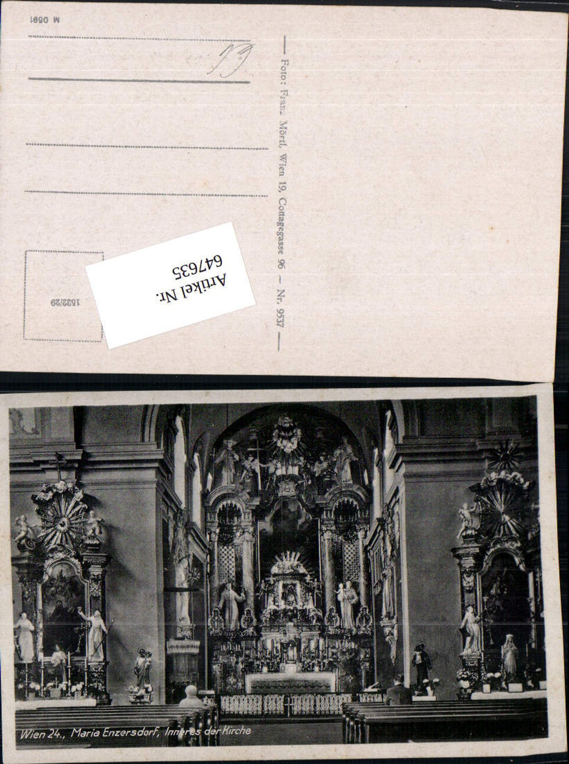 647635,Wien 24 Maria Enzersdorf am Gebirge Kirche