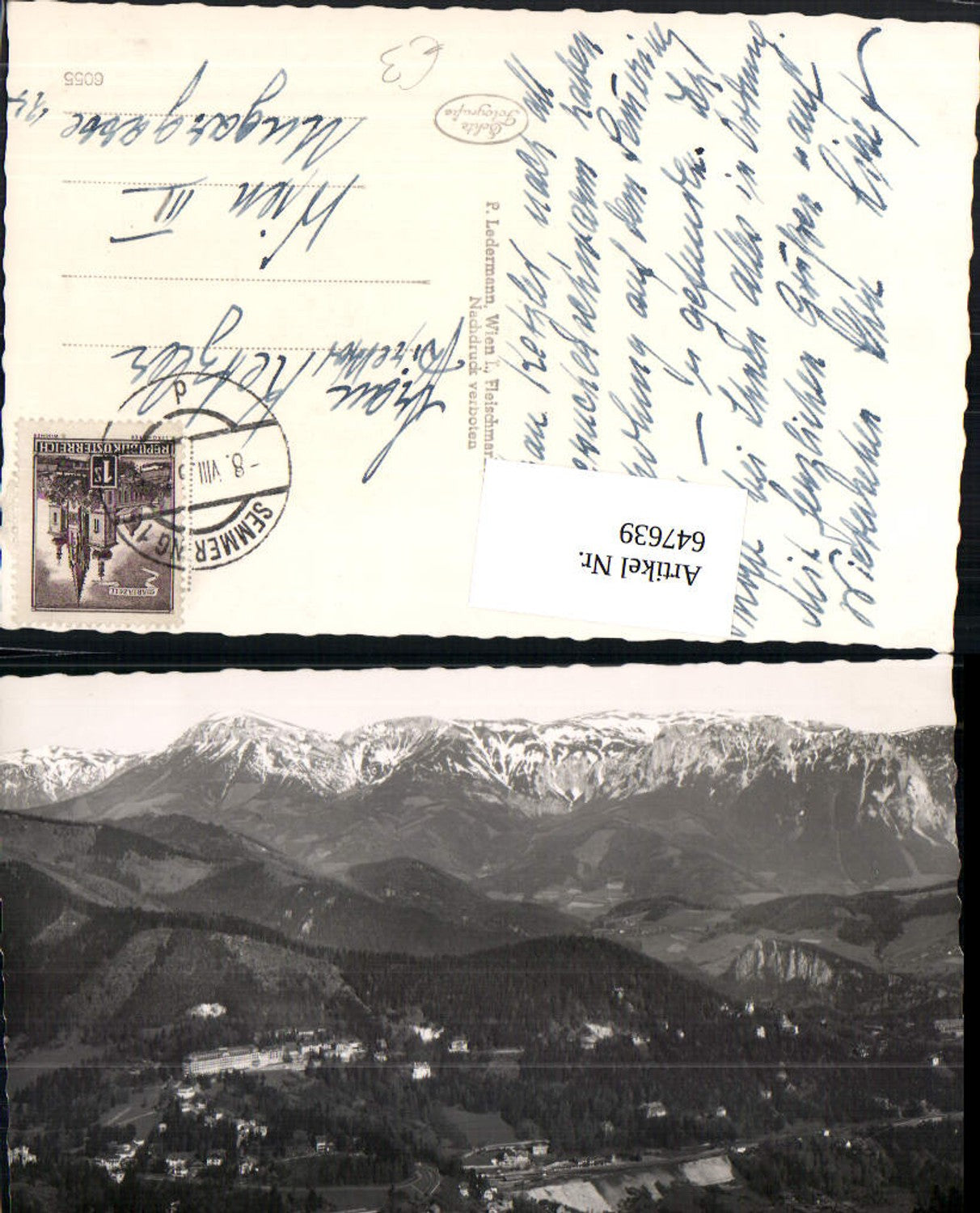 647639, Semmering Sonnwendstein Rax Prein Payerbach