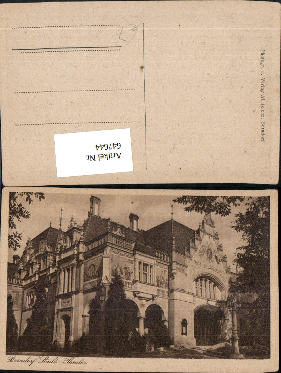 647644,Berndorf Stadttheater Theater