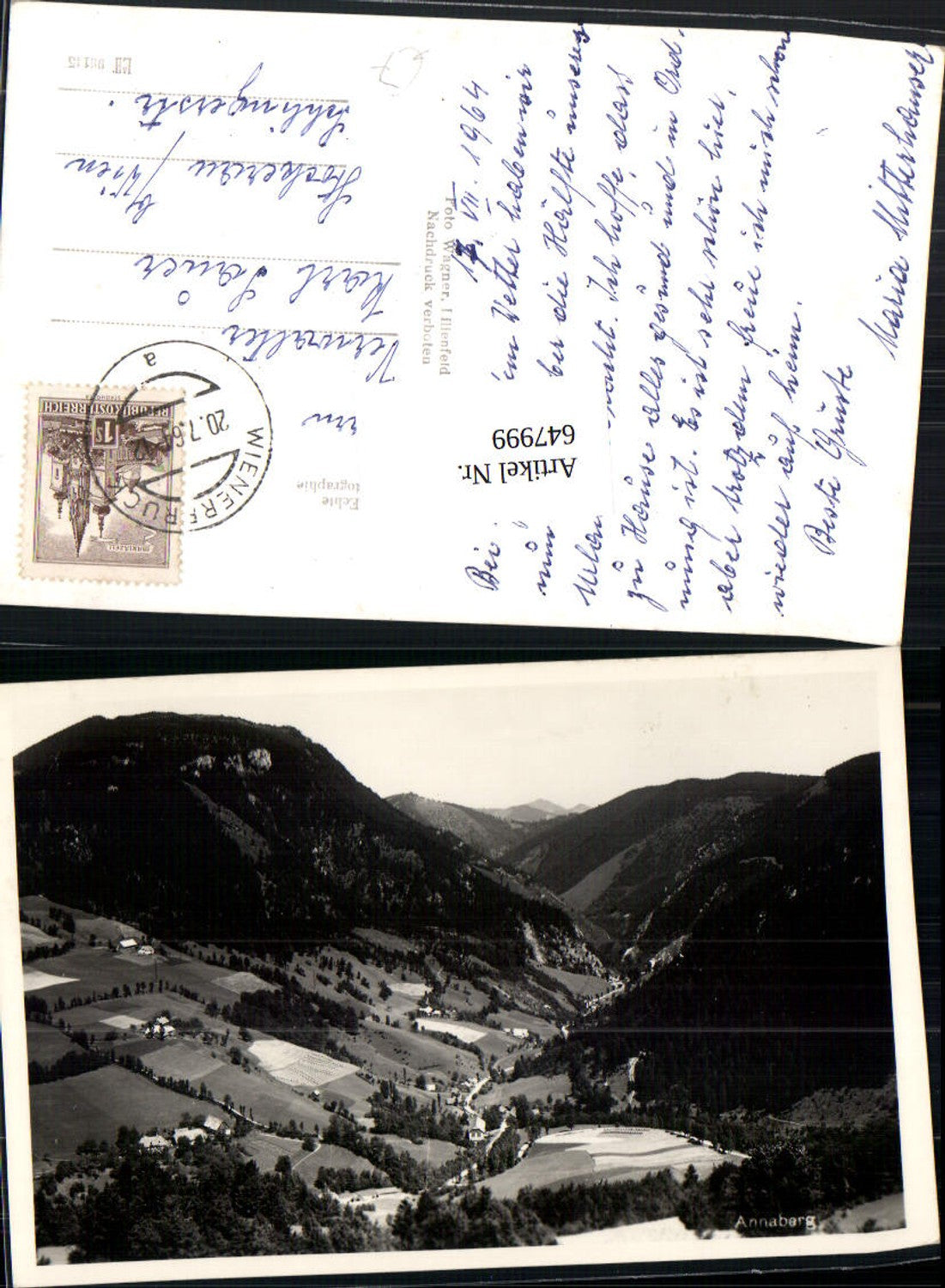 647999,tolle AK Annaberg am Ötscher