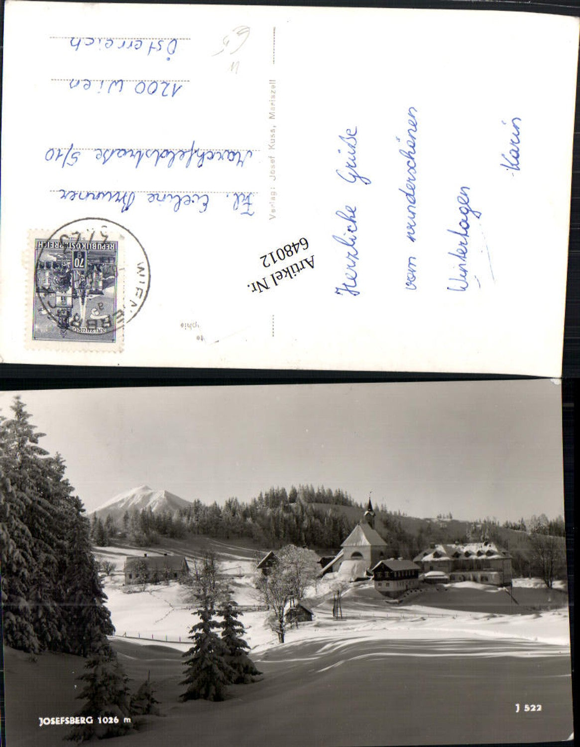 648012,Josefsberg Wienerbruck Annaberg am Ötscher