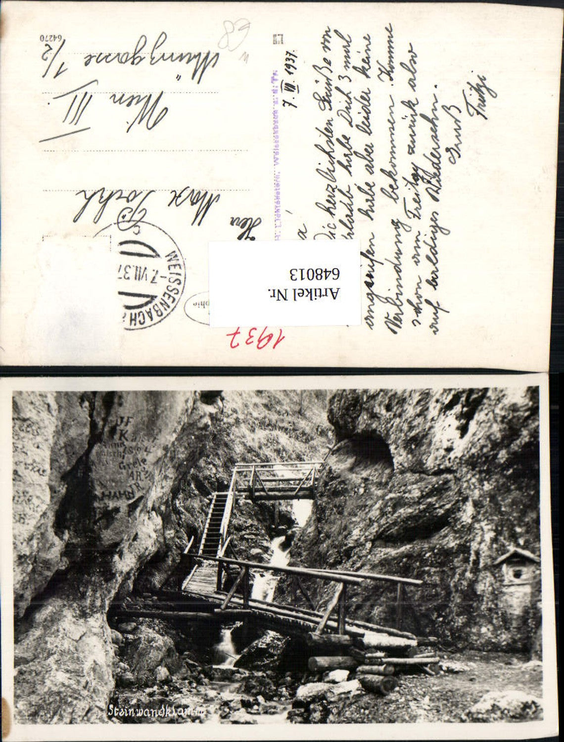 648013,Steinwandklamm b. Weissenbach an der Triesting Altenmarkt