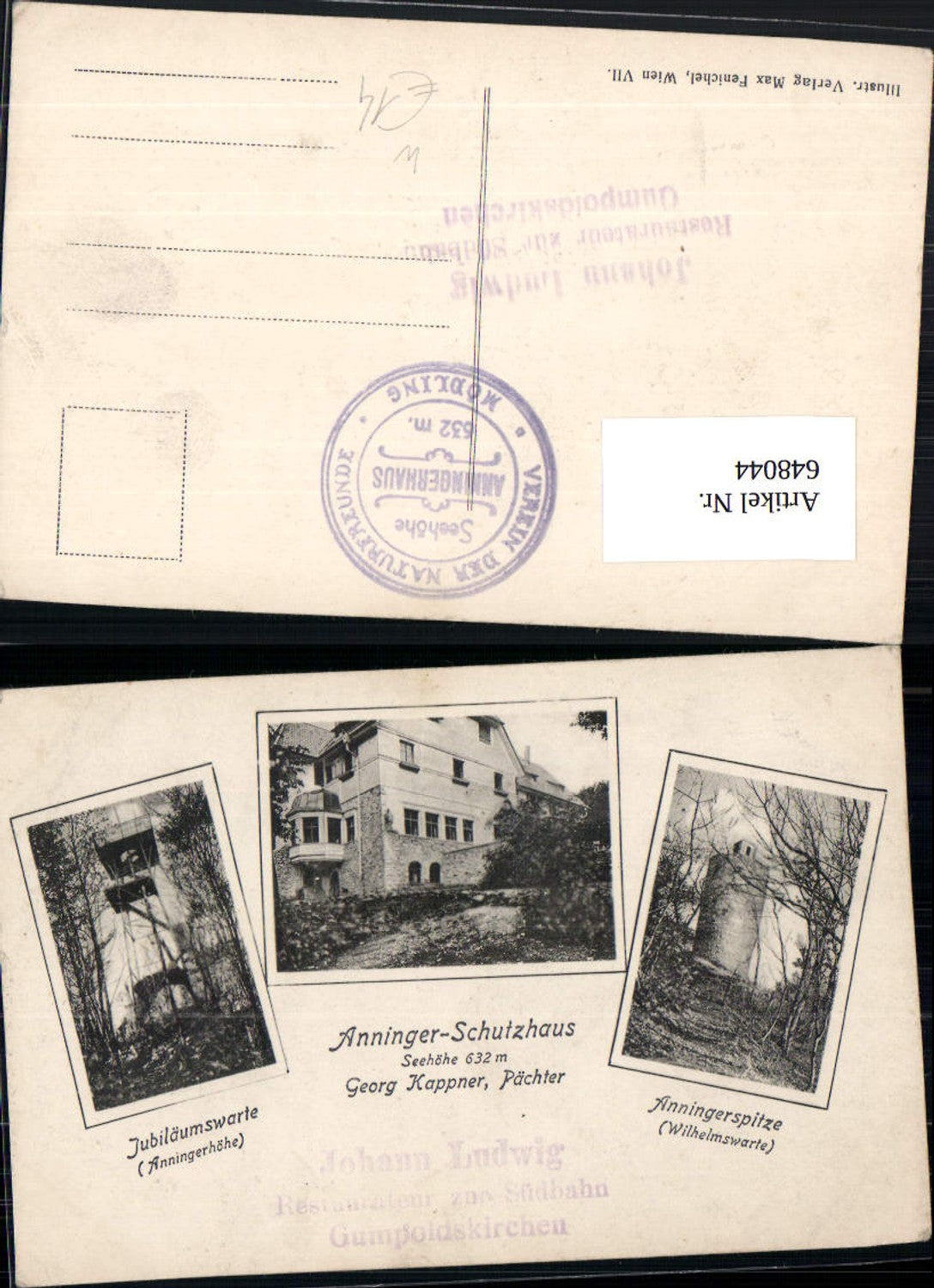 648044,Anninger Schutzhaus Anningerspitze Mödling Gumpoldskirchen