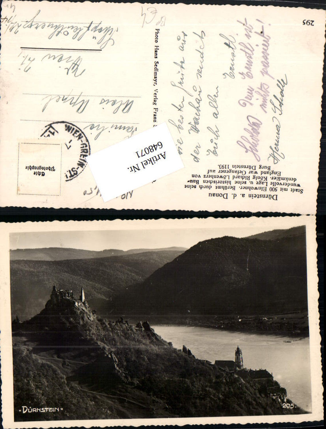 648071,Dürnstein in der Wachau Donau