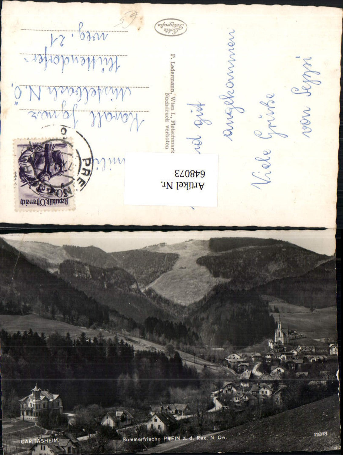 648073,Prein an der Rax Caritas Heim