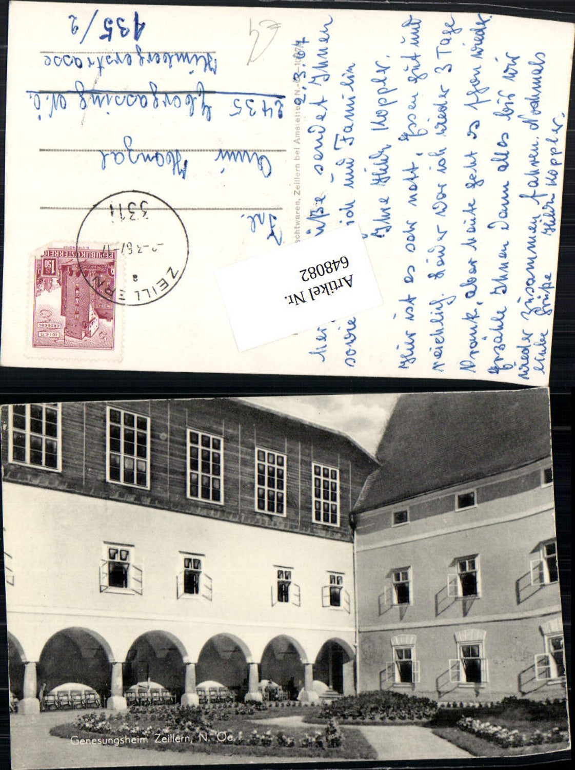 648082,Zeillern bei Amstetten Arkaden im Schloss