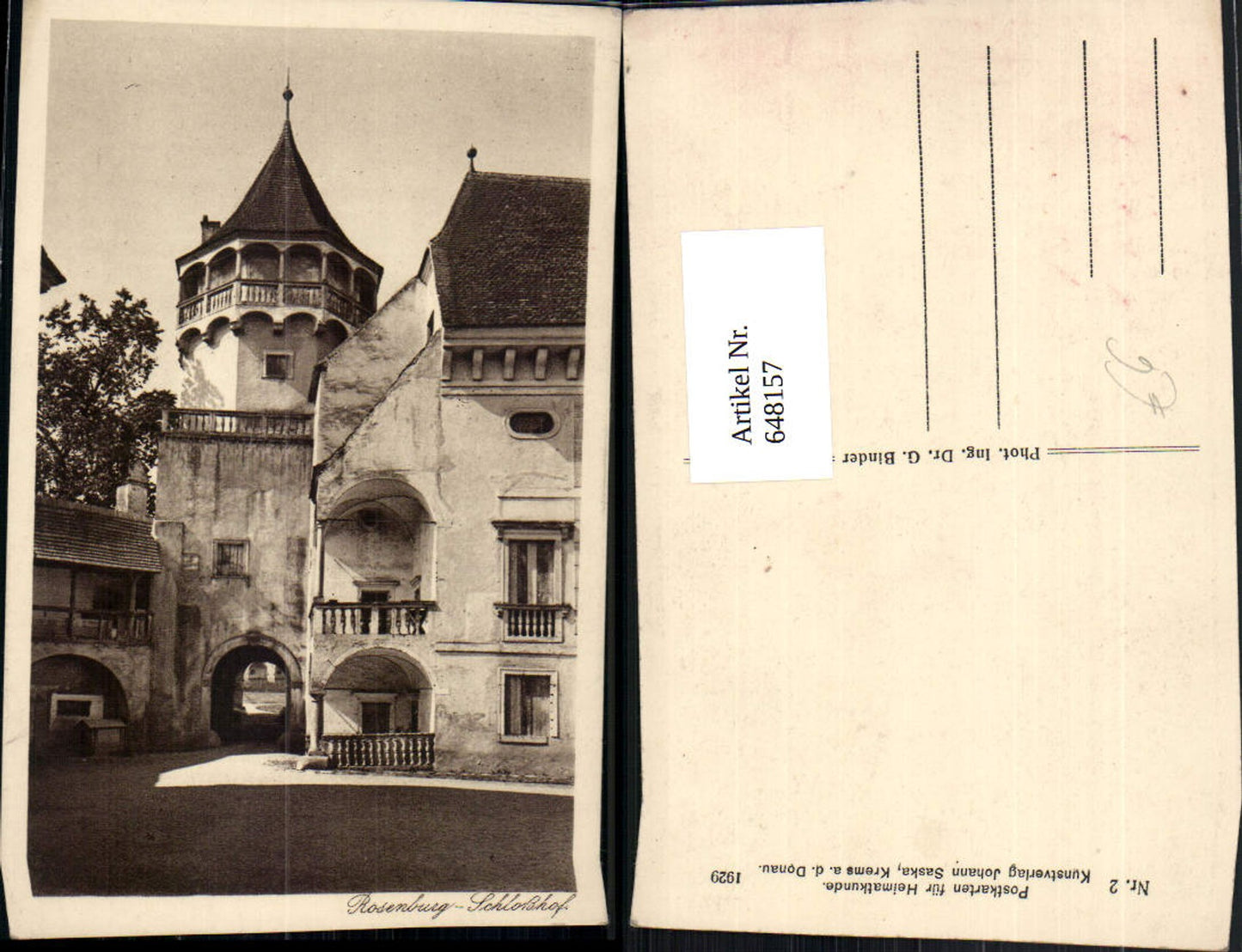 648157,Rosenburg Rosenburg-Mold Schloßhof