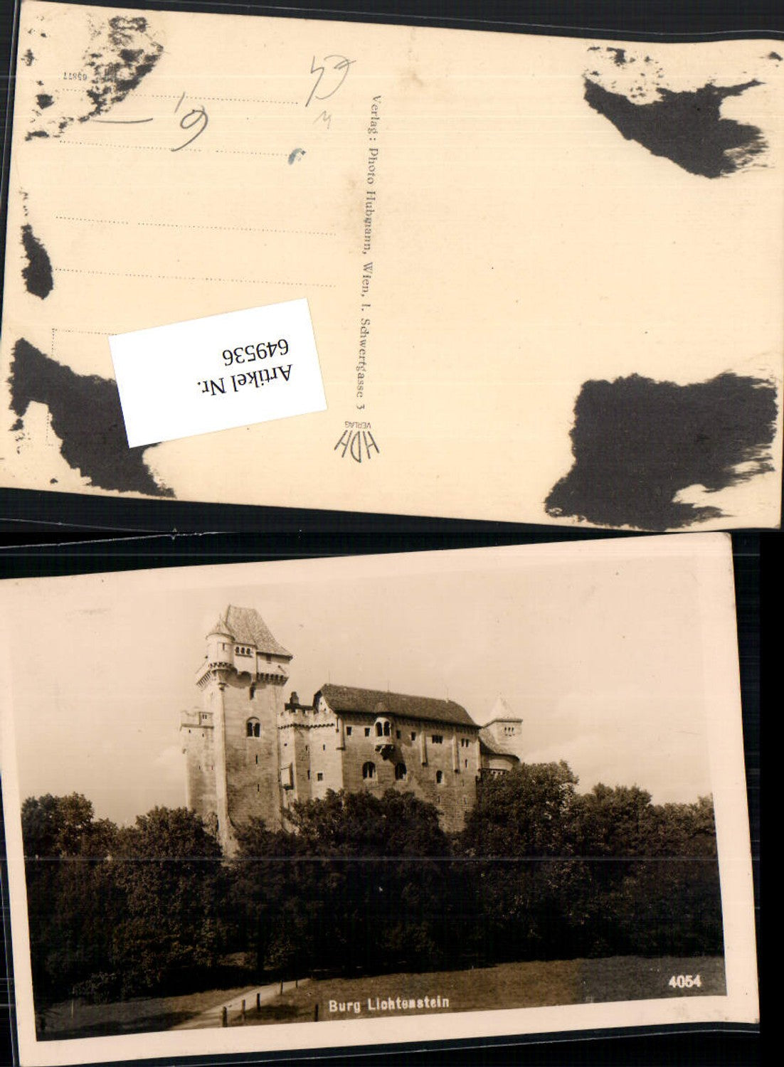 649536,Burg Liechtenstein bei Mödling Hinterbrühl