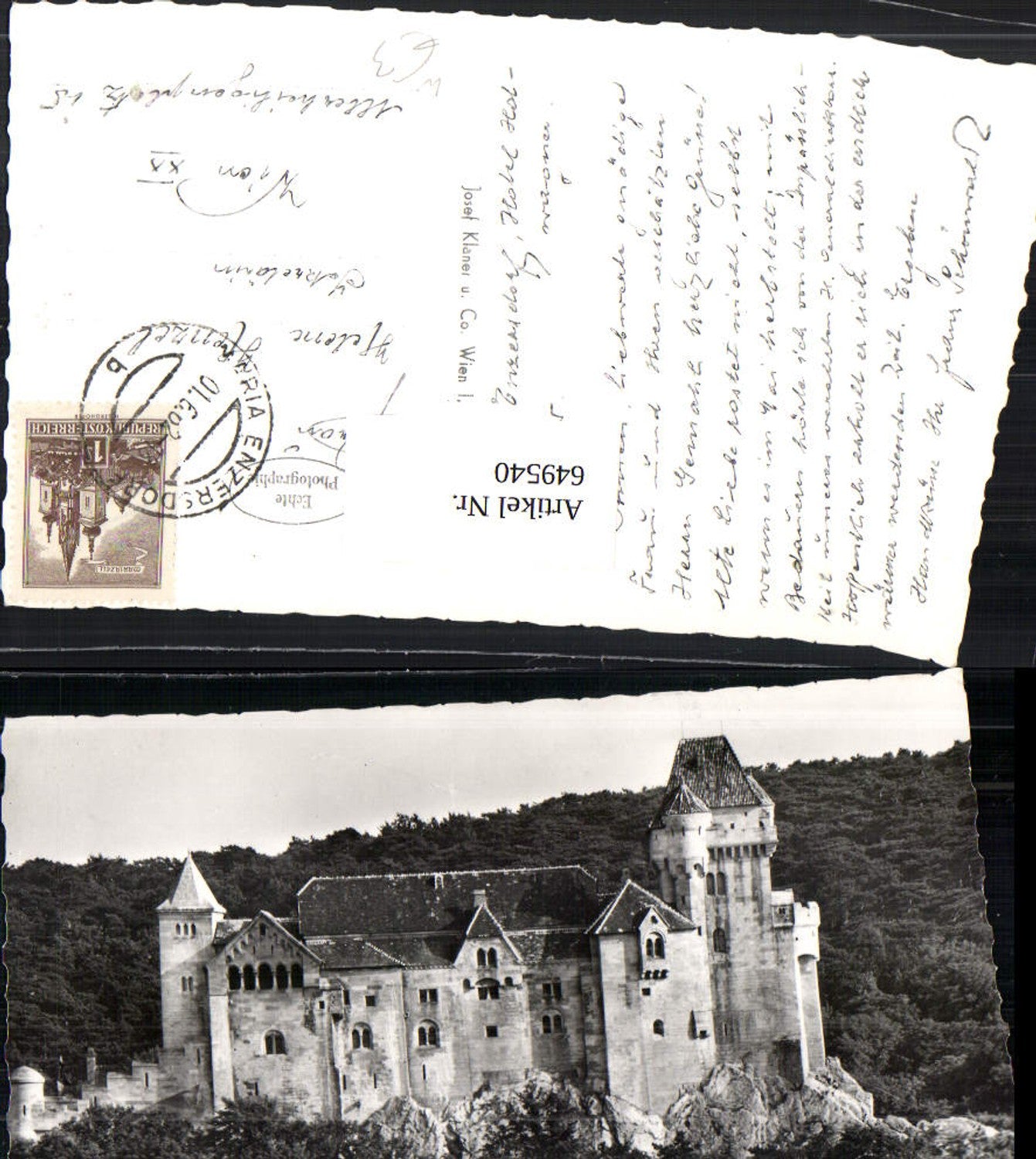 649540,Burg Liechtenstein bei Mödling Hinterbrühl