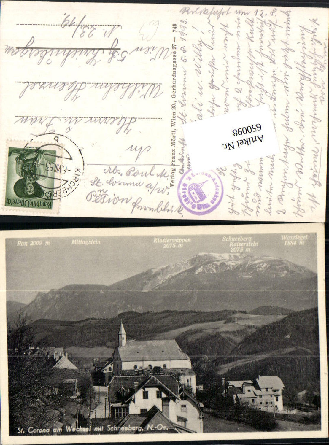 650098,St. Corona am Wechsel