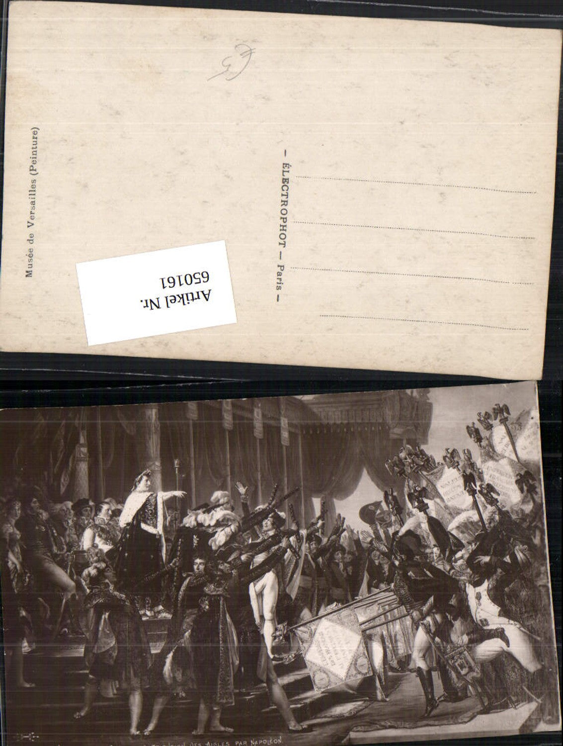 650161,Napoleon Bonaparte J.L. David Musee de Versailles