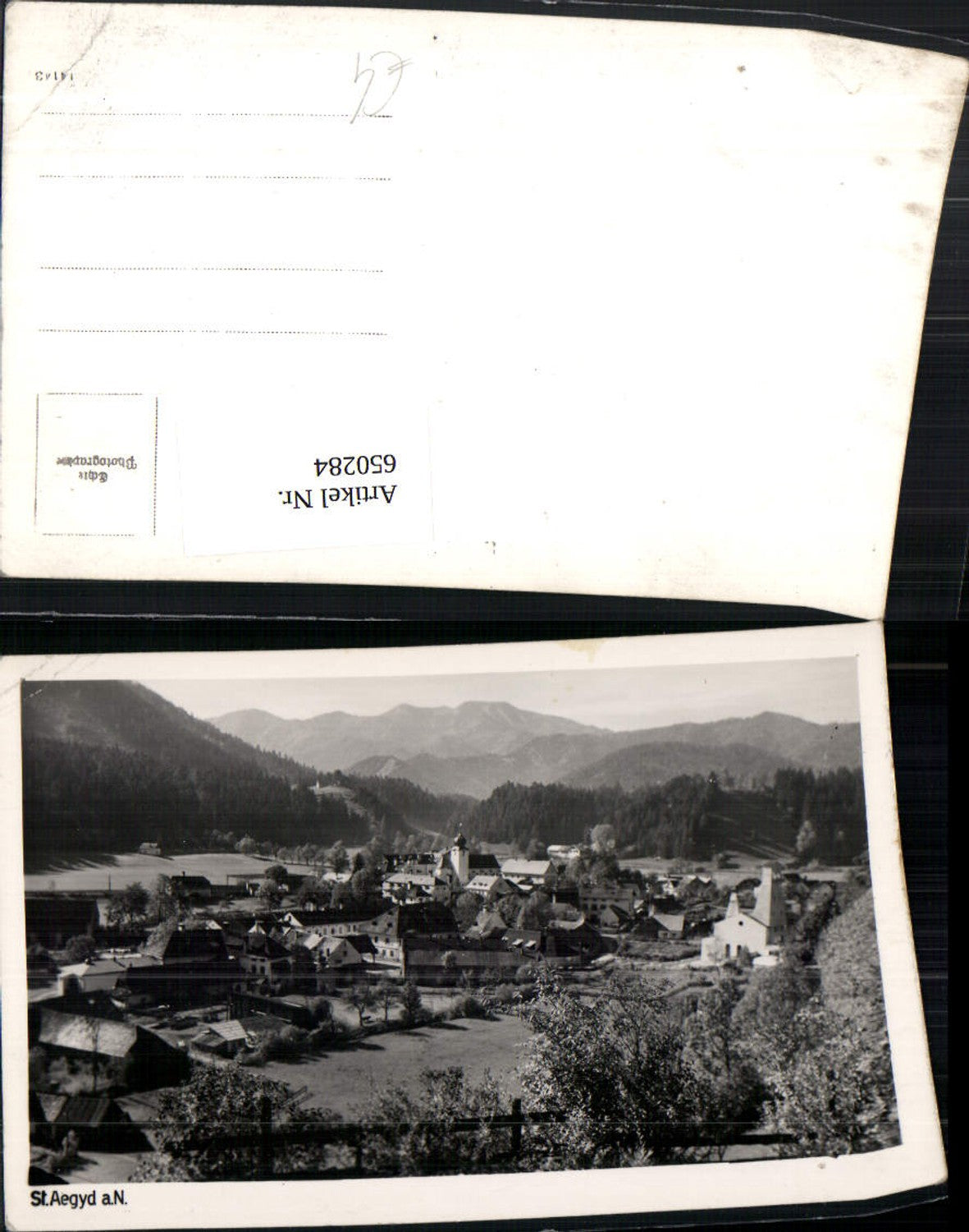 650284,Foto Ak St. Aegyd am Neuwalde