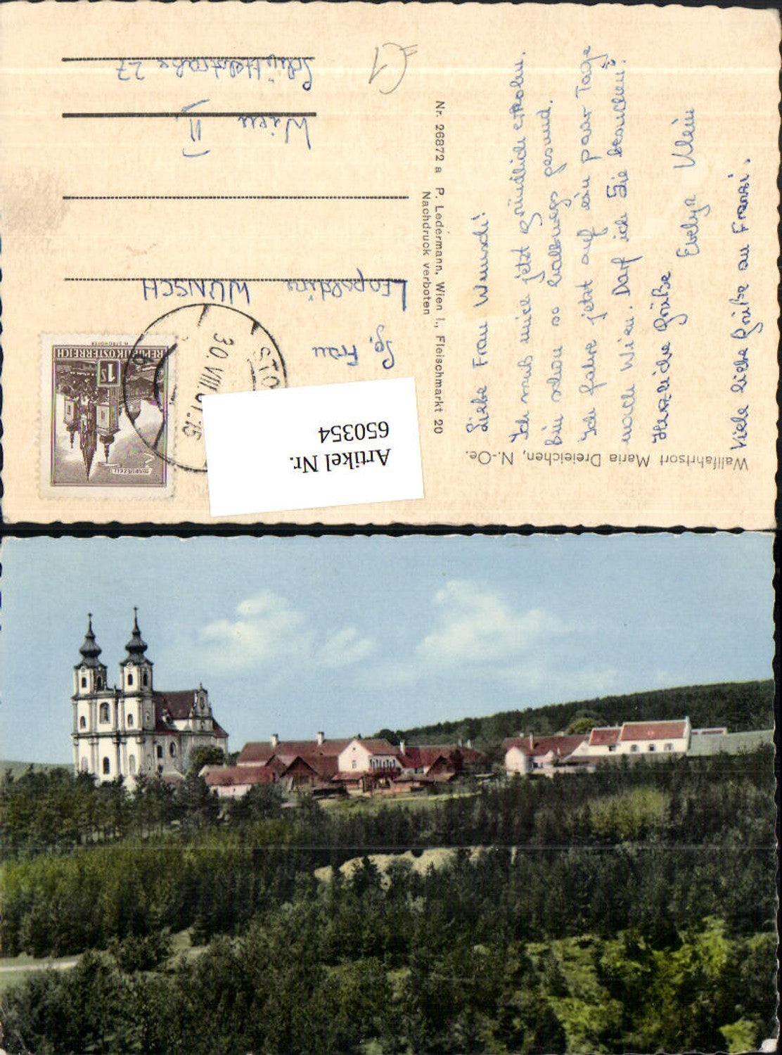 650354,Wallfahrtsort Maria Dreieichen Rosenburg-Mold