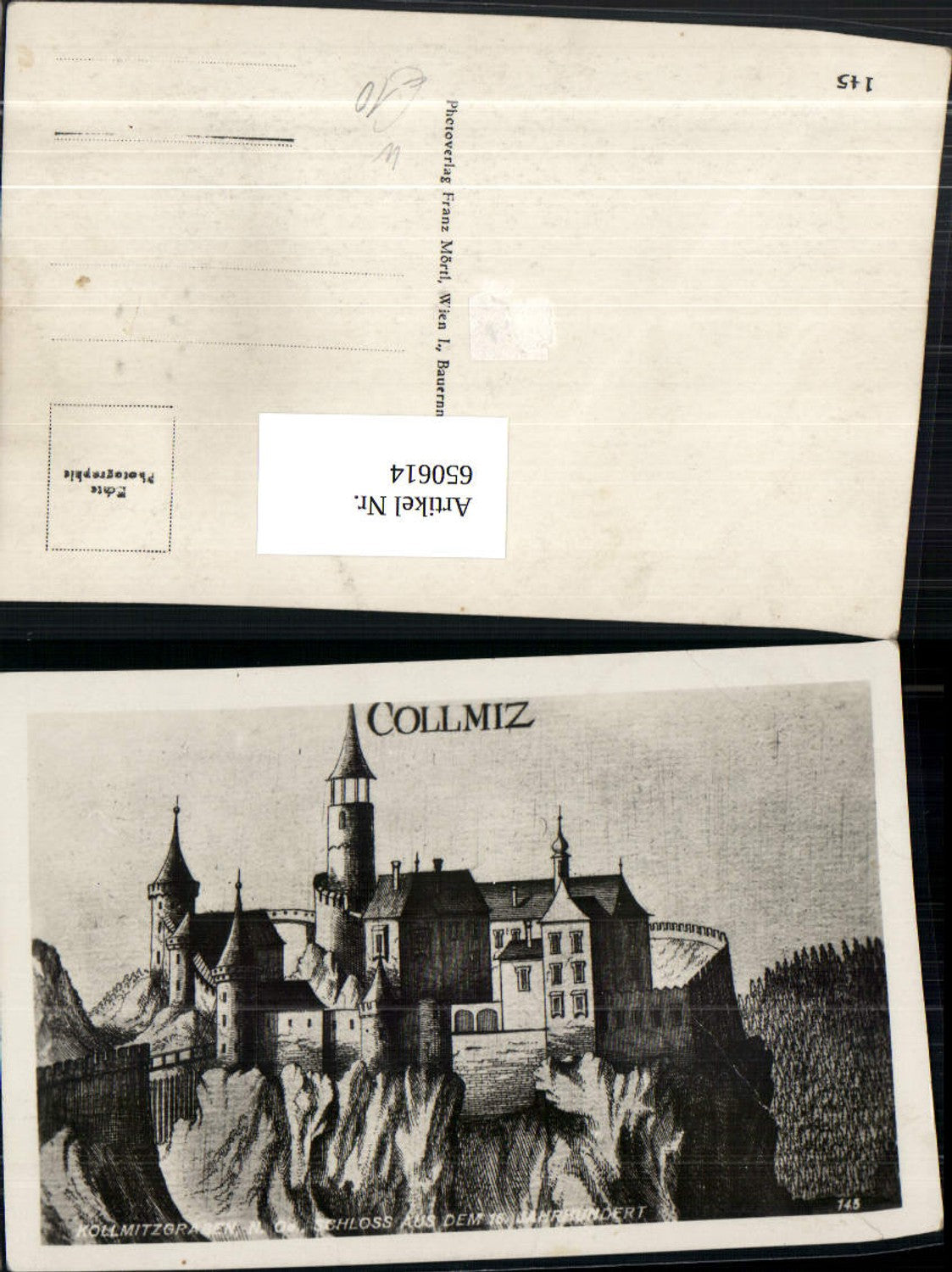 650614,Raabs an der Thaya Collmitz Kollmitzgraben Schloss a. d. 16 Jhdt.