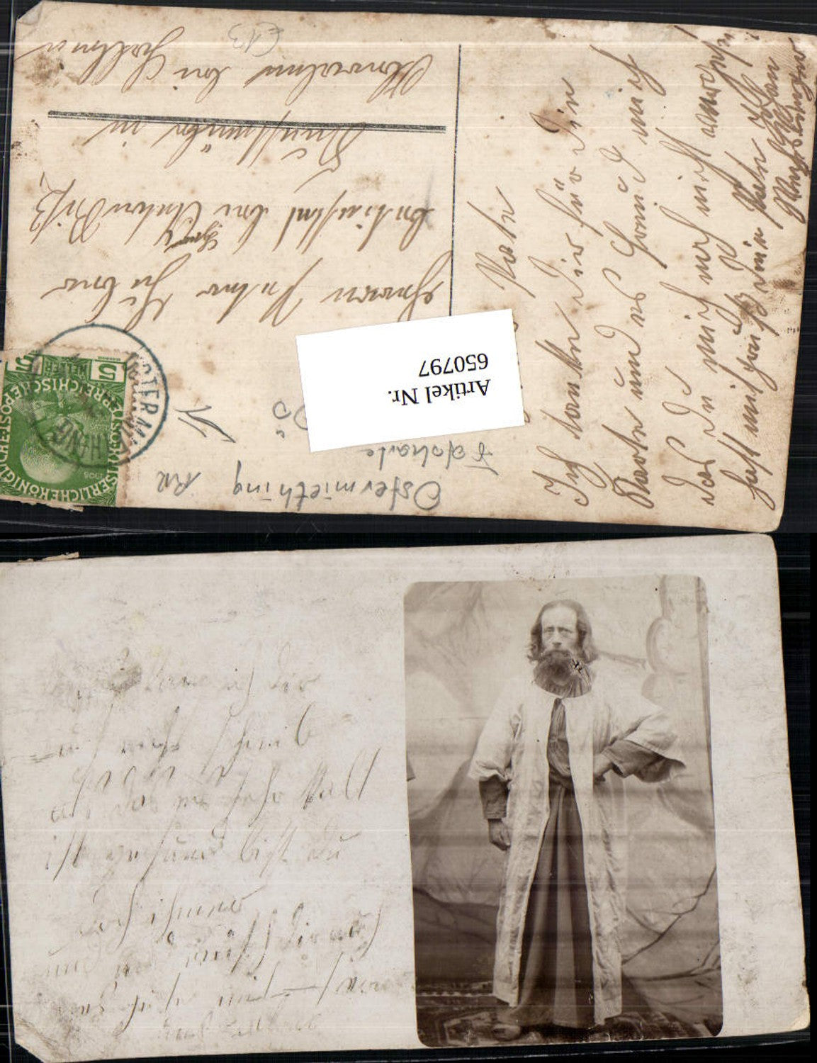 650797,Foto-AK Johann Weichelberger aus Ostermiething