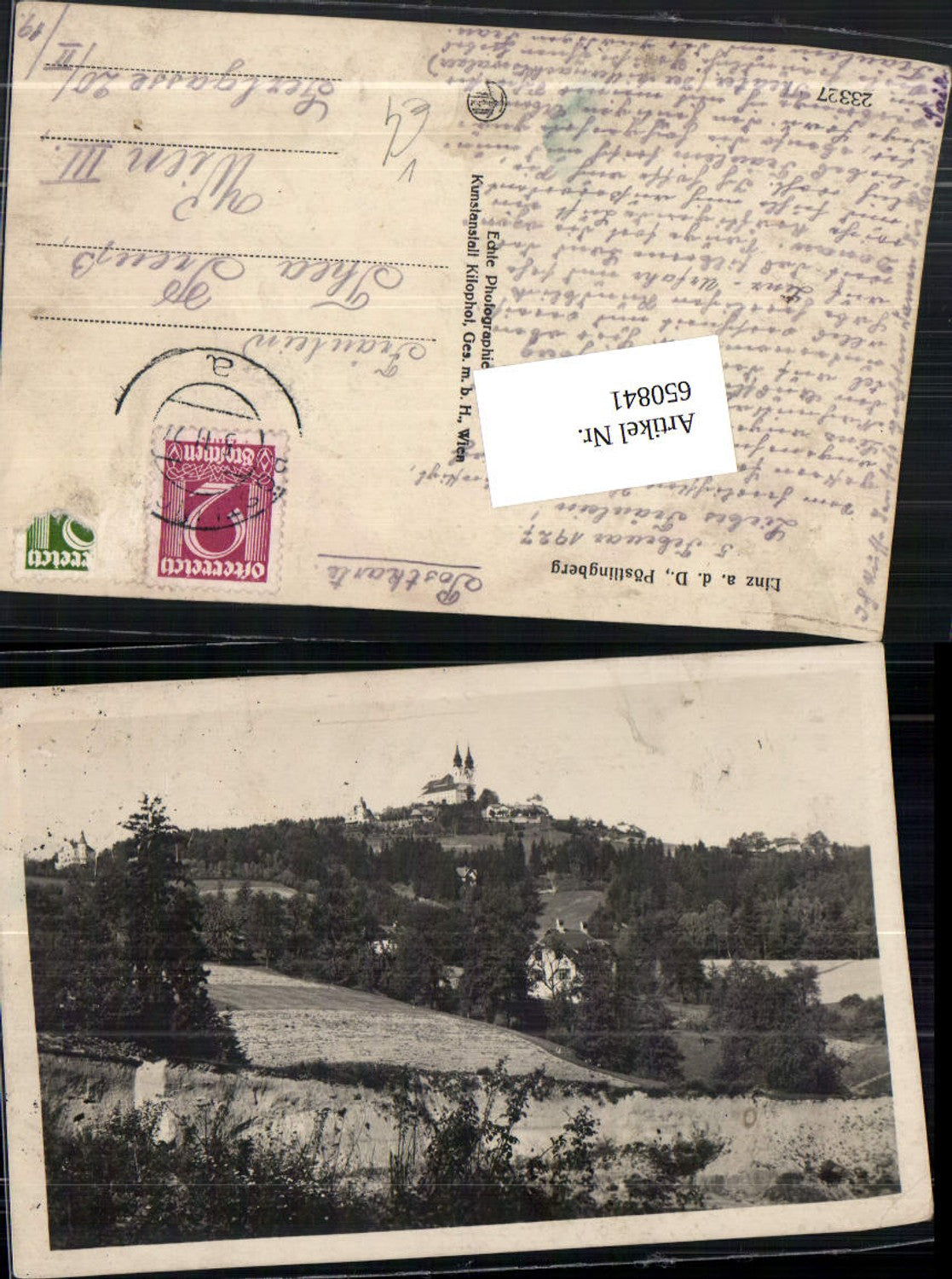 650841,Linz an der Donau Pöstlingberg Villa Hagen