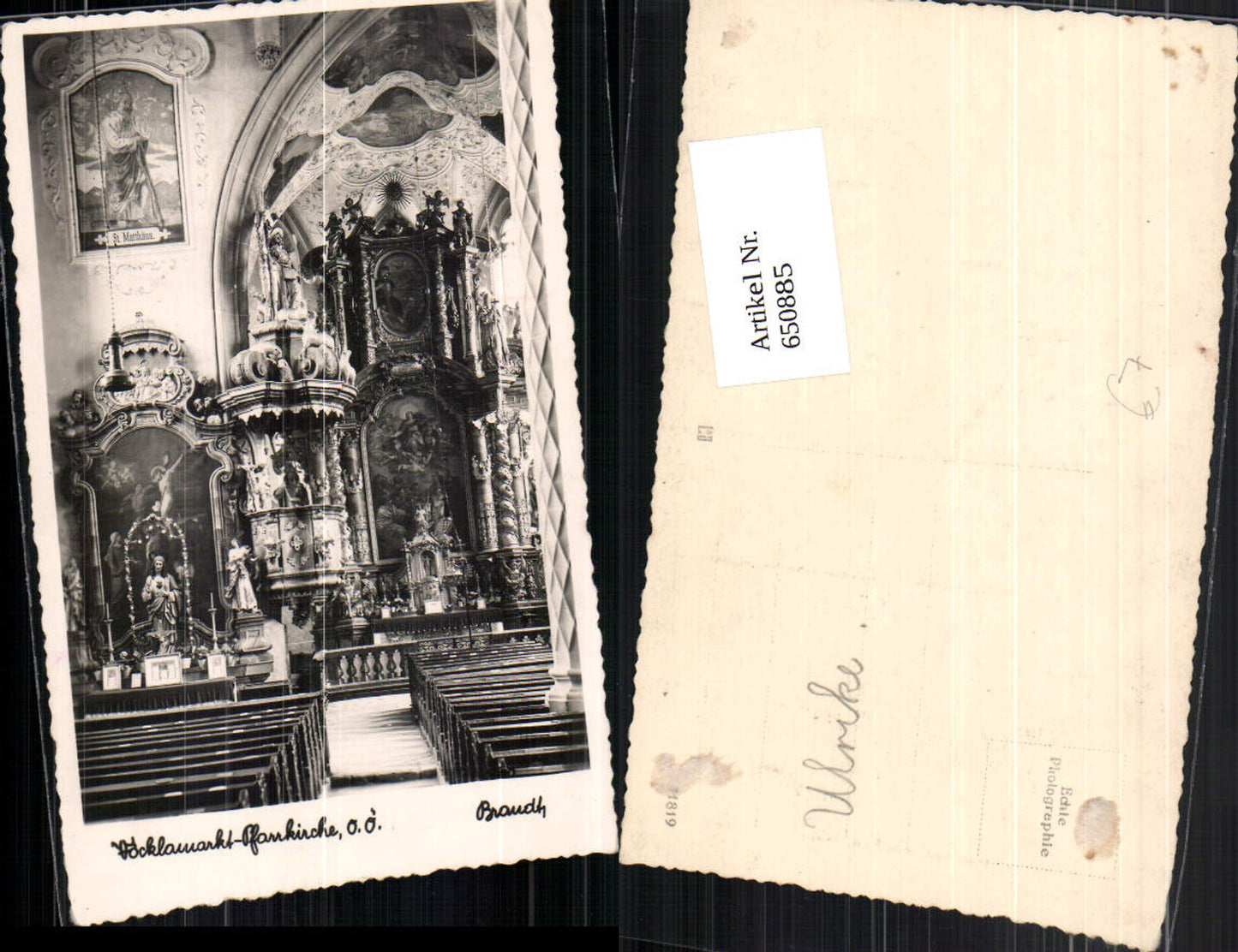 650885,Vöcklamarkt Pfarrkirche Kirche pub Brandt