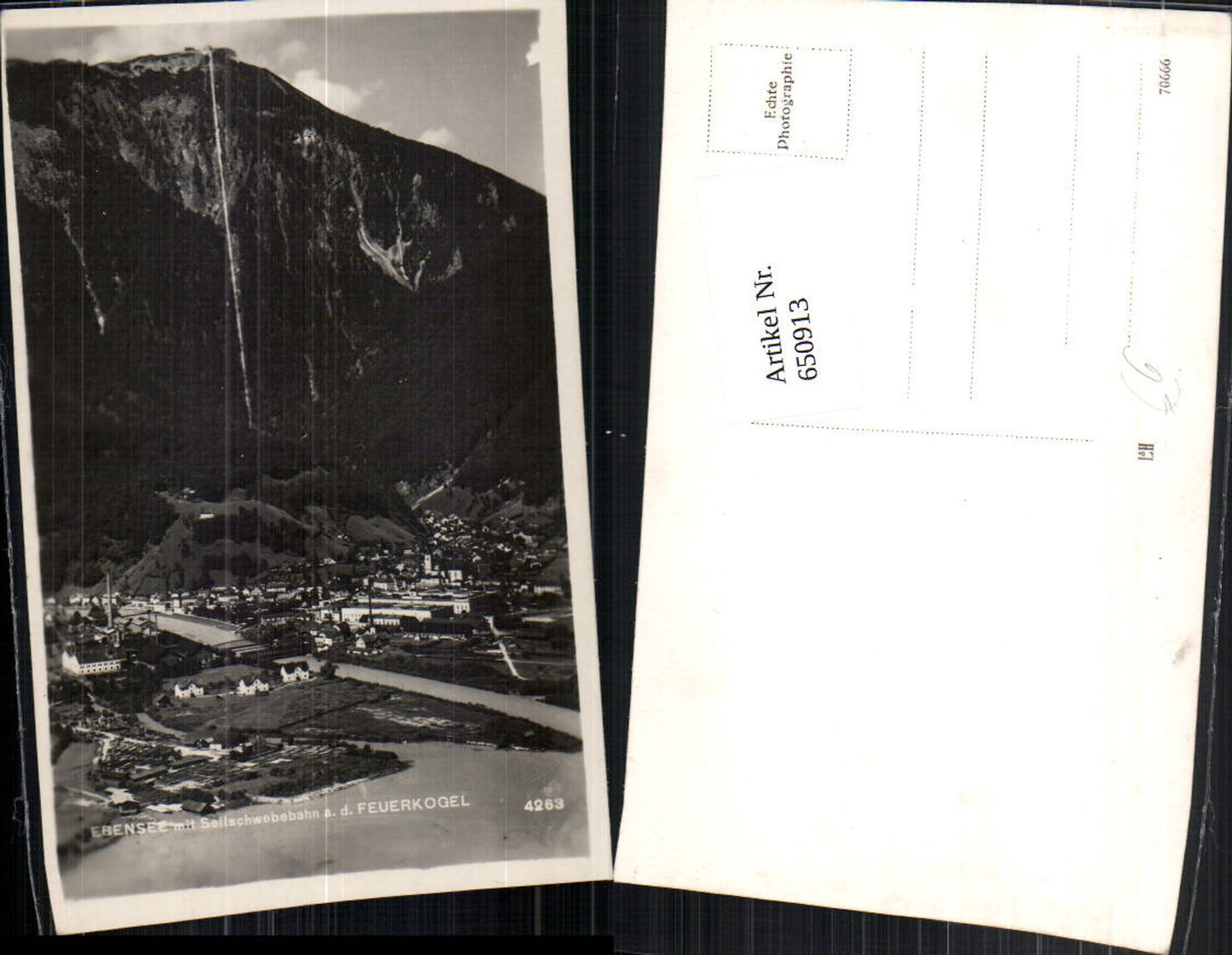 650913,Ebensee am Traunsee Feuerkogel