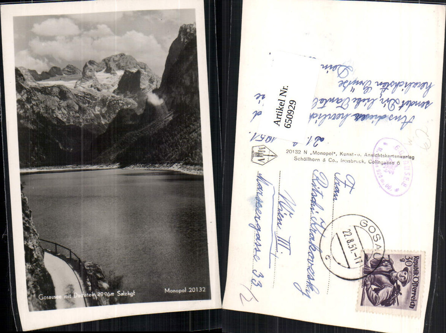 650929,Gosausee Gosau