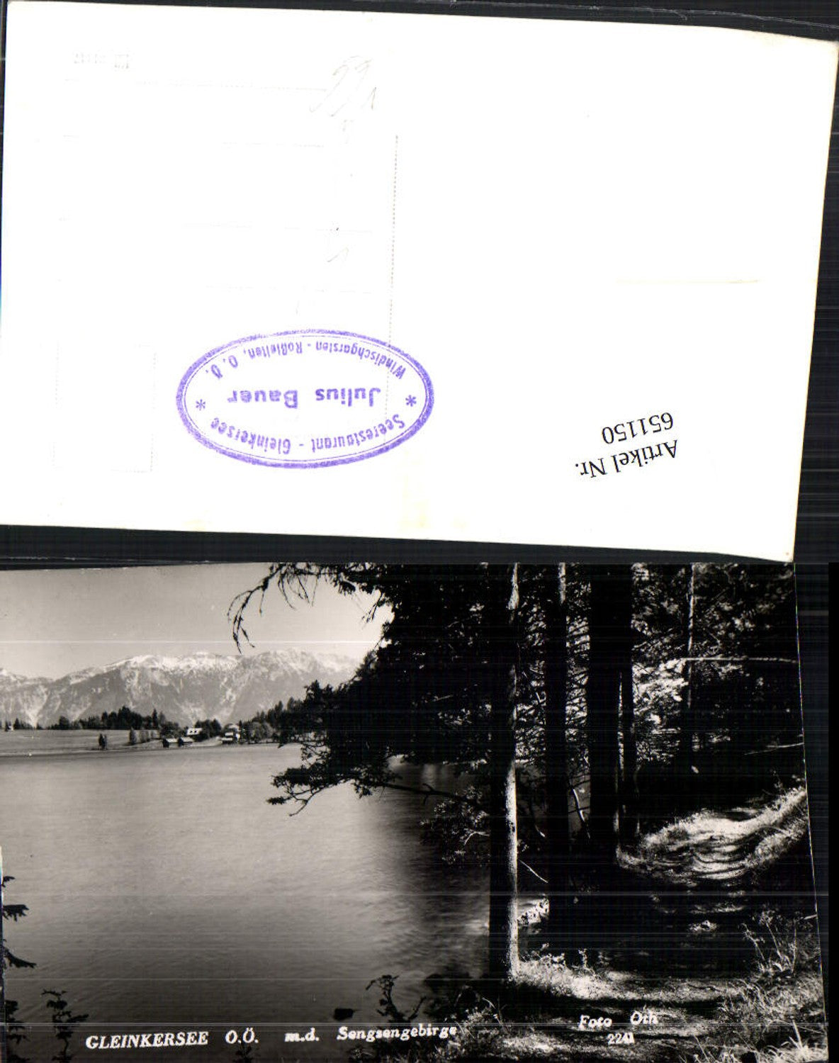 651150,Foto Ak Gleinkersee Sengsengebirge Spital am Pyhrn pub Foto Oth 2241