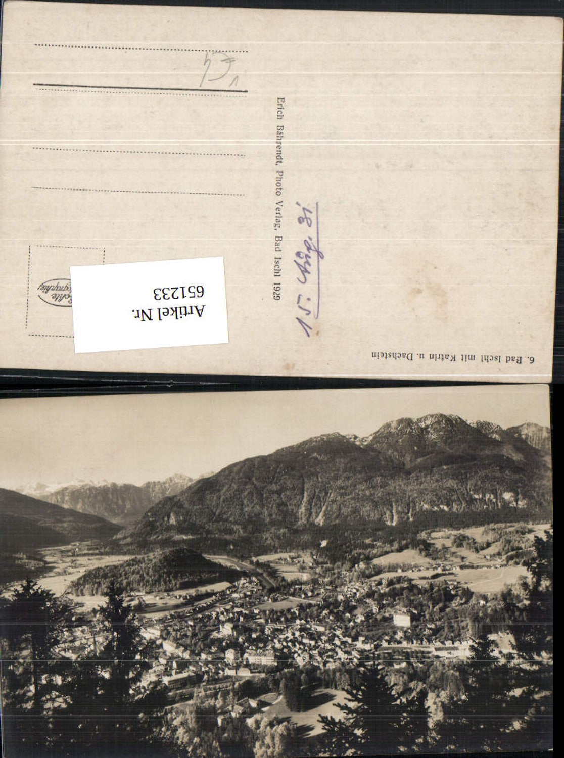 651233,Bad Ischl pub Erich Bährendt 6