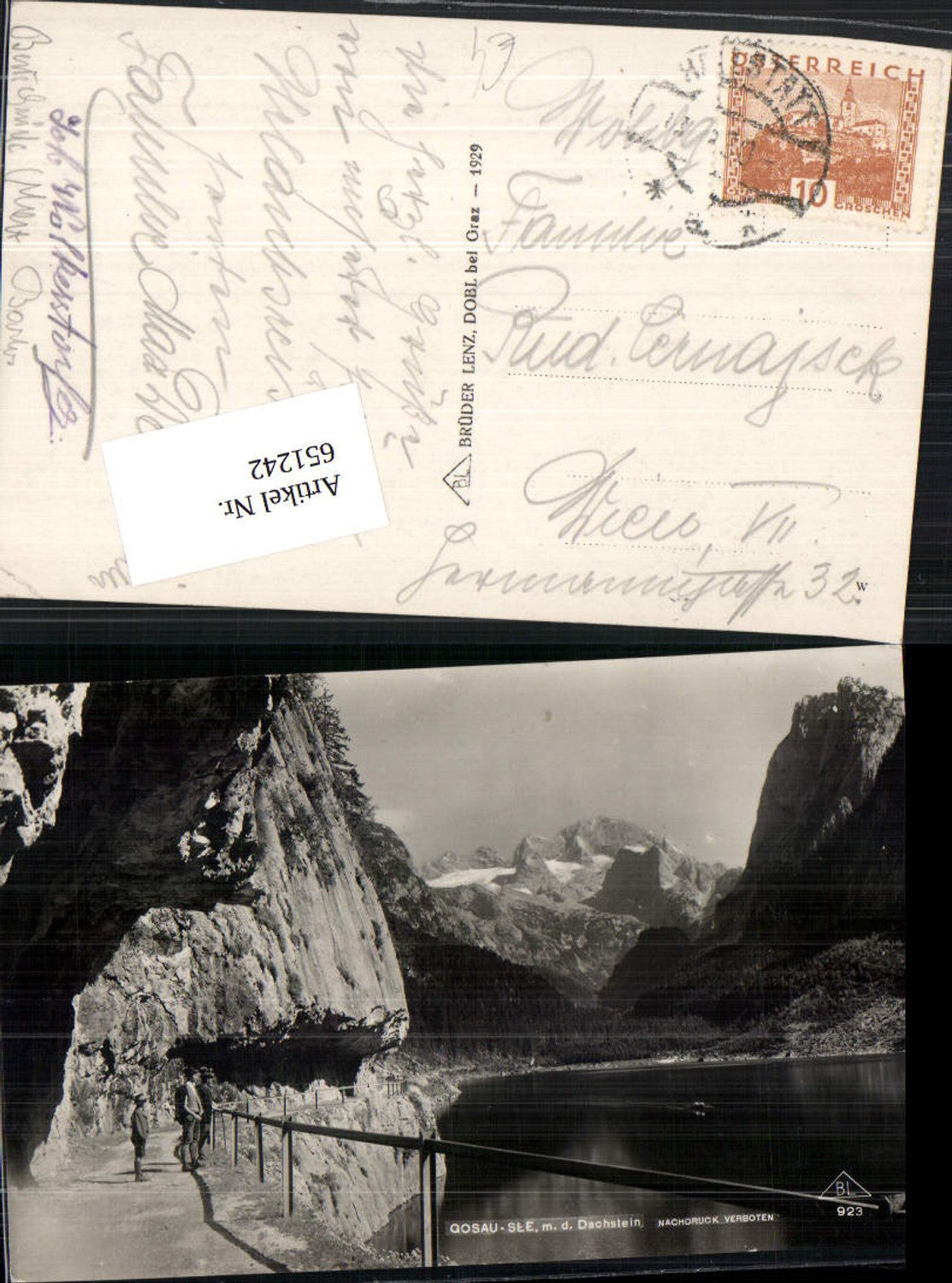 651242,Gosausee Gosau m. Dachstein