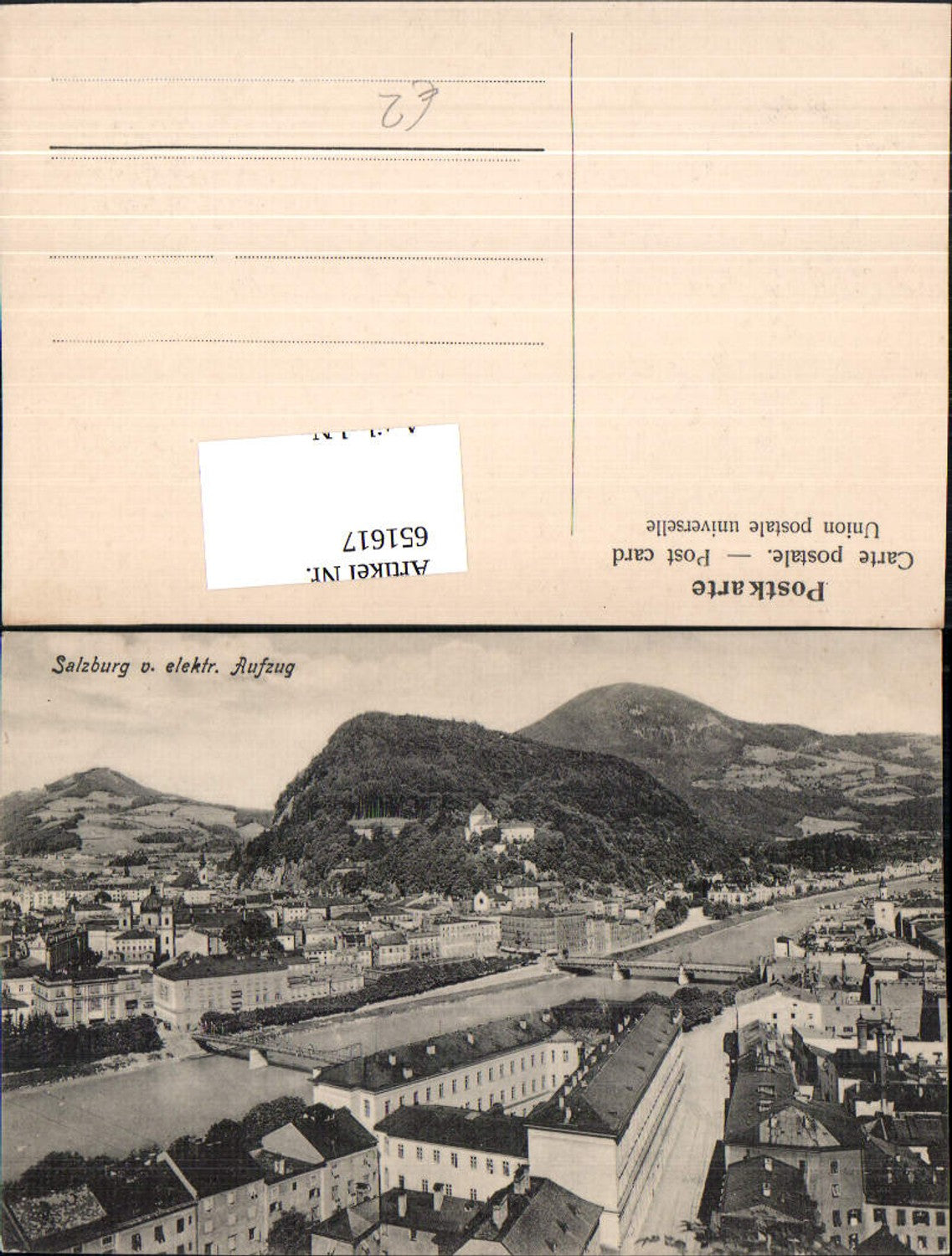 651617, Salzburg v. electric elevator from