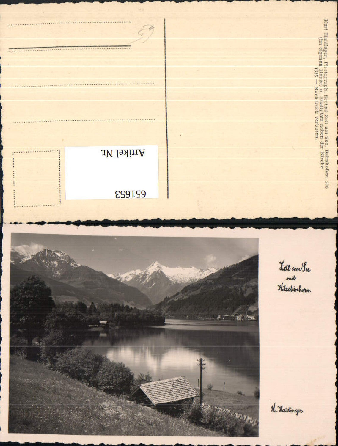 651653,Zell a. See mit Kitzsteinhorn