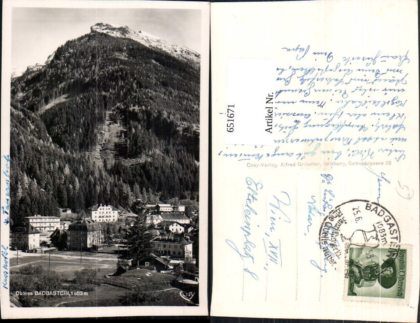 651671, Upper Bad Gastein