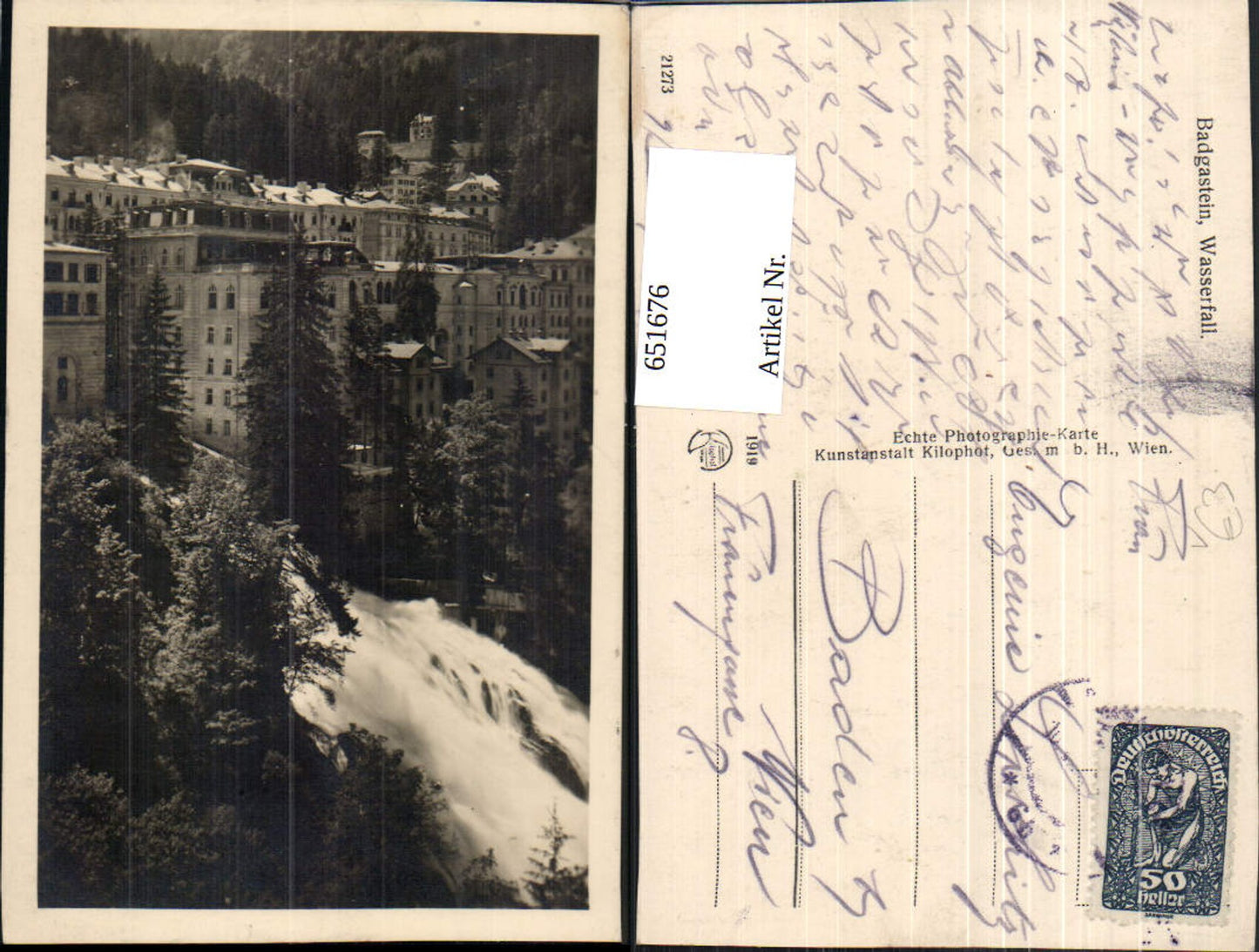 651676, Bad Gastein Waterfall pub Kilophort 21273