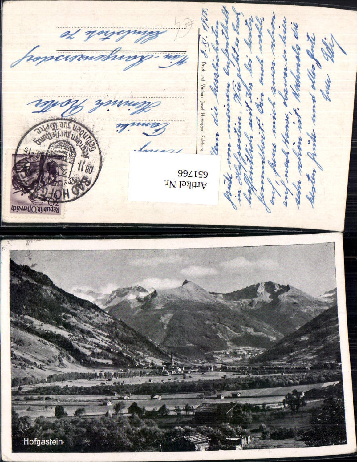 651766, Bad Hofgastein View